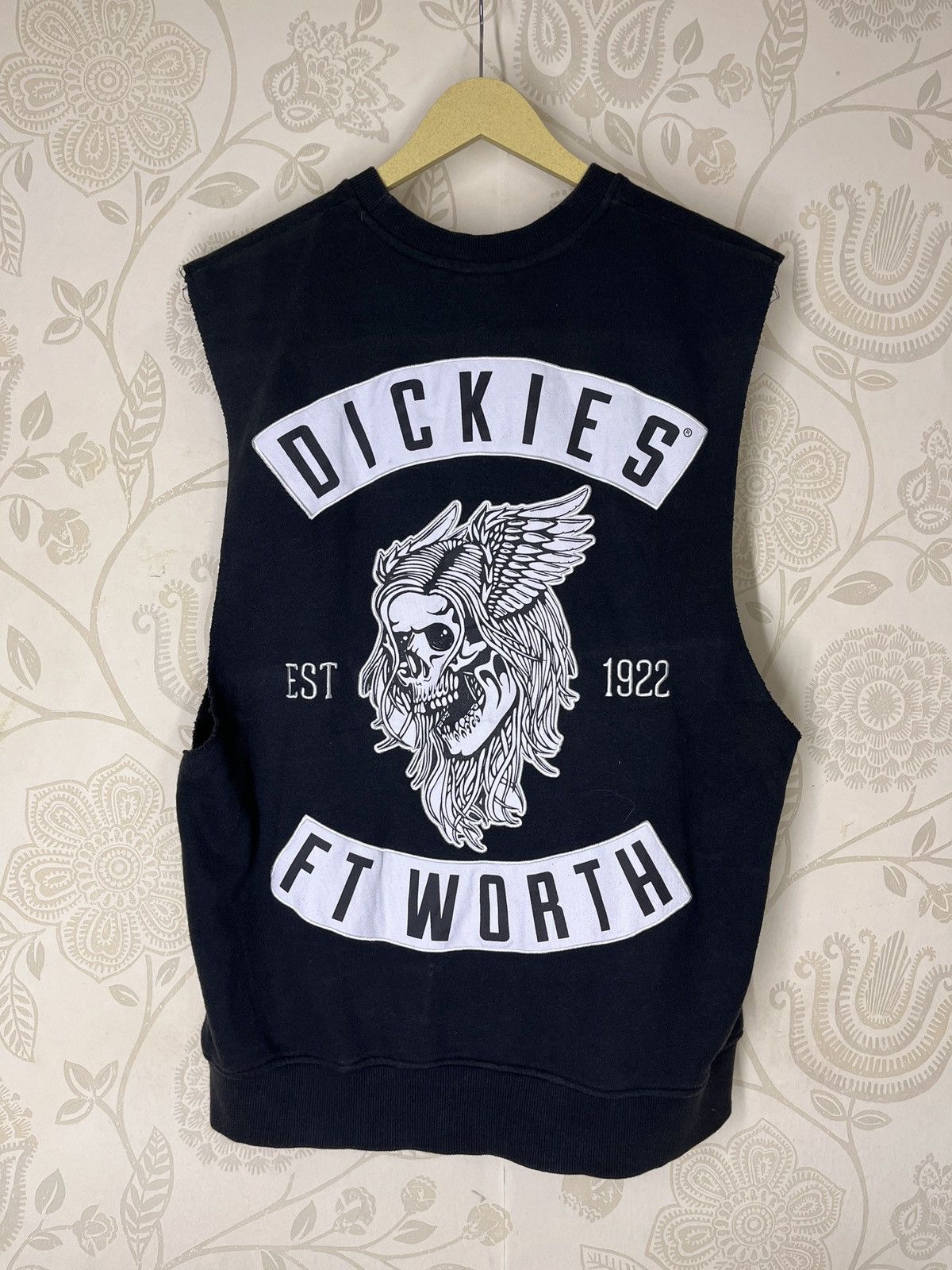 Dickies × Seditionaries Sleveless Dickies FT Worth TShirt Skull Est 1922 Size US M / EU 48-50 / 2 - 15 Thumbnail