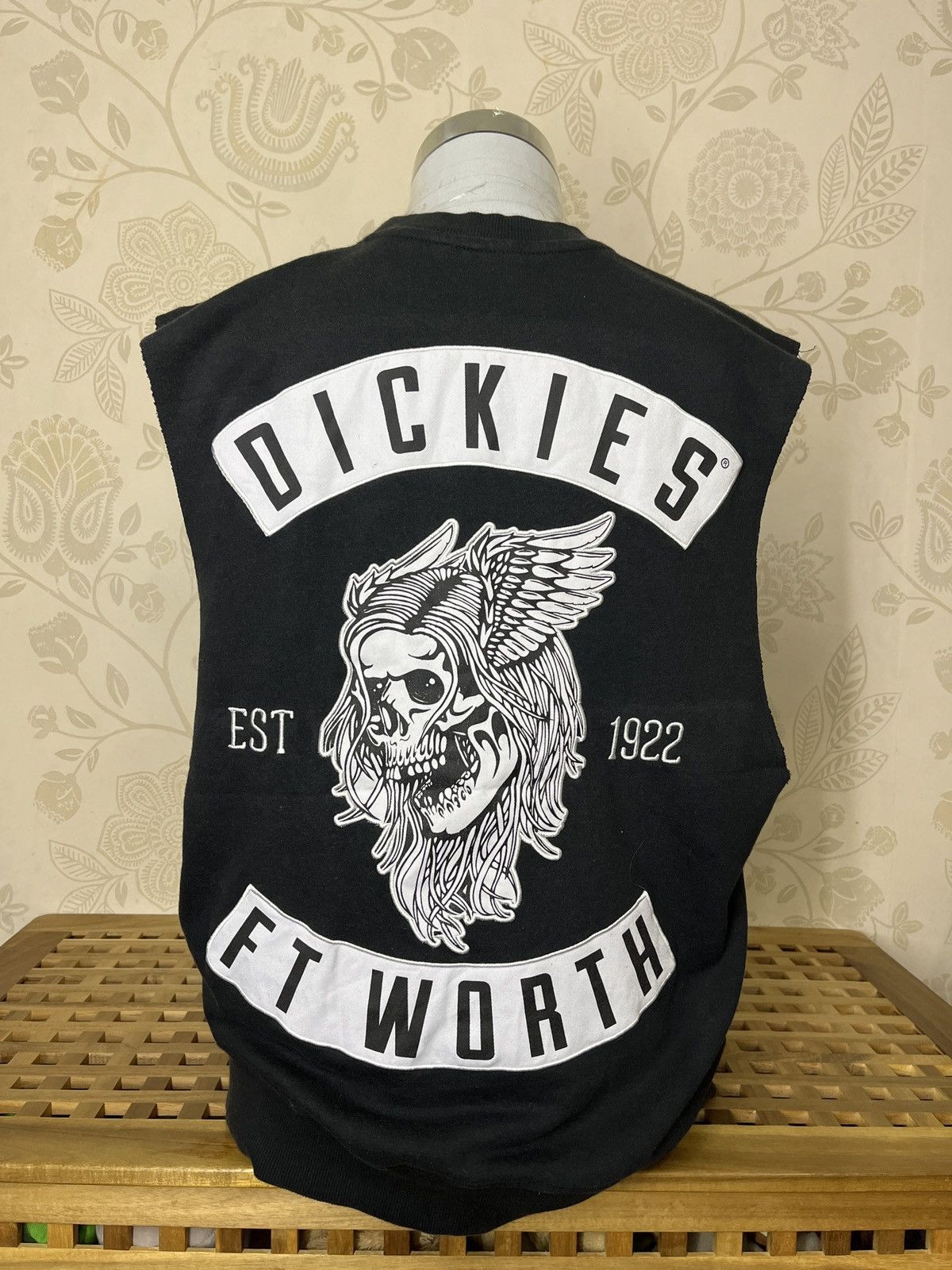 Dickies × Seditionaries Sleveless Dickies FT Worth TShirt Skull Est 1922 Size US M / EU 48-50 / 2 - 1 Thumbnail