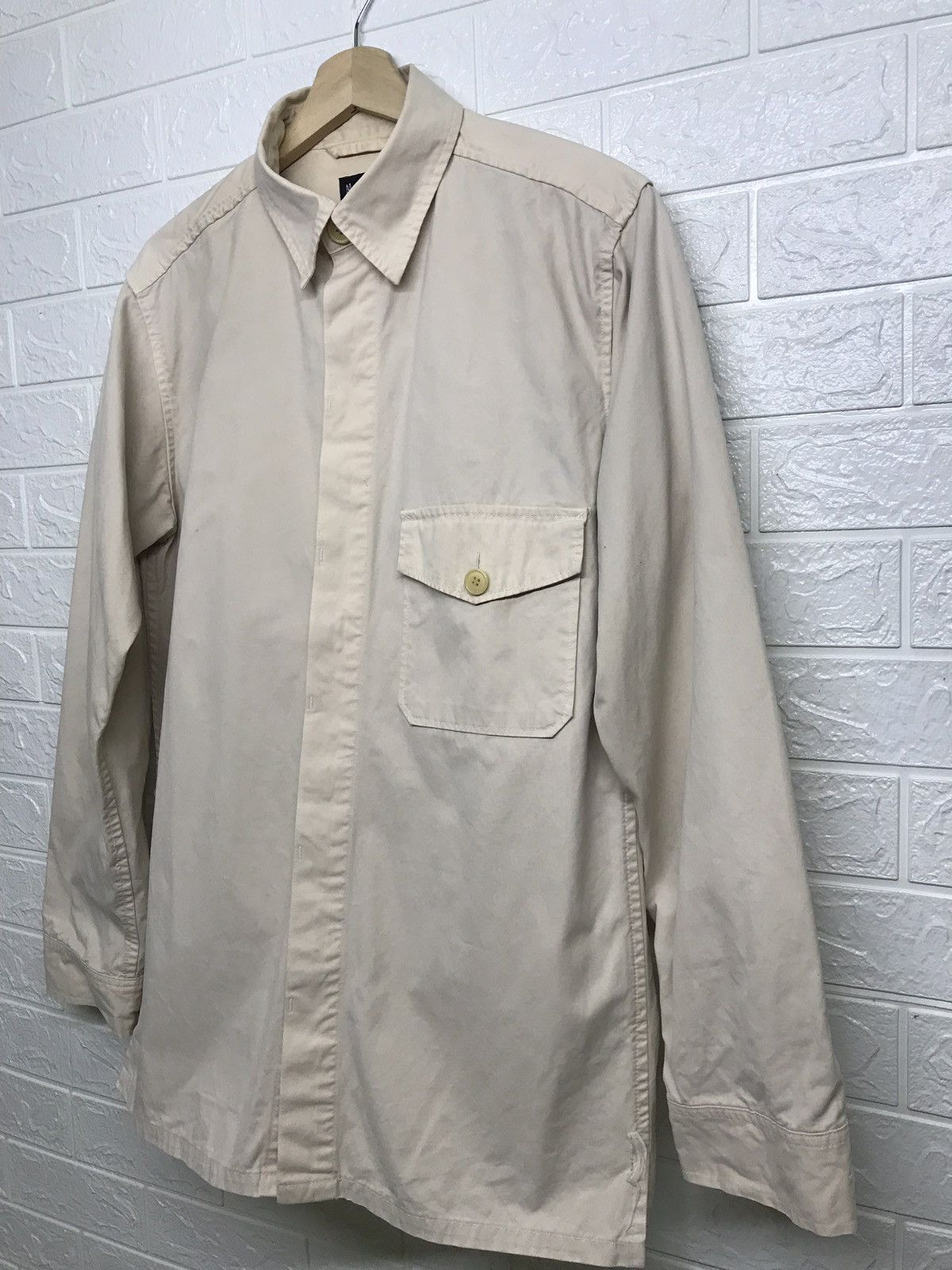 Margaret Howell Margaret Howell Button Up Khakis Shirt Size US M / EU 48-50 / 2 - 3 Thumbnail