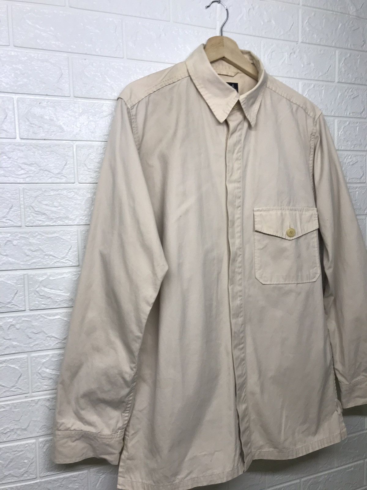 Margaret Howell Margaret Howell Button Up Khakis Shirt Size US M / EU 48-50 / 2 - 2 Thumbnail
