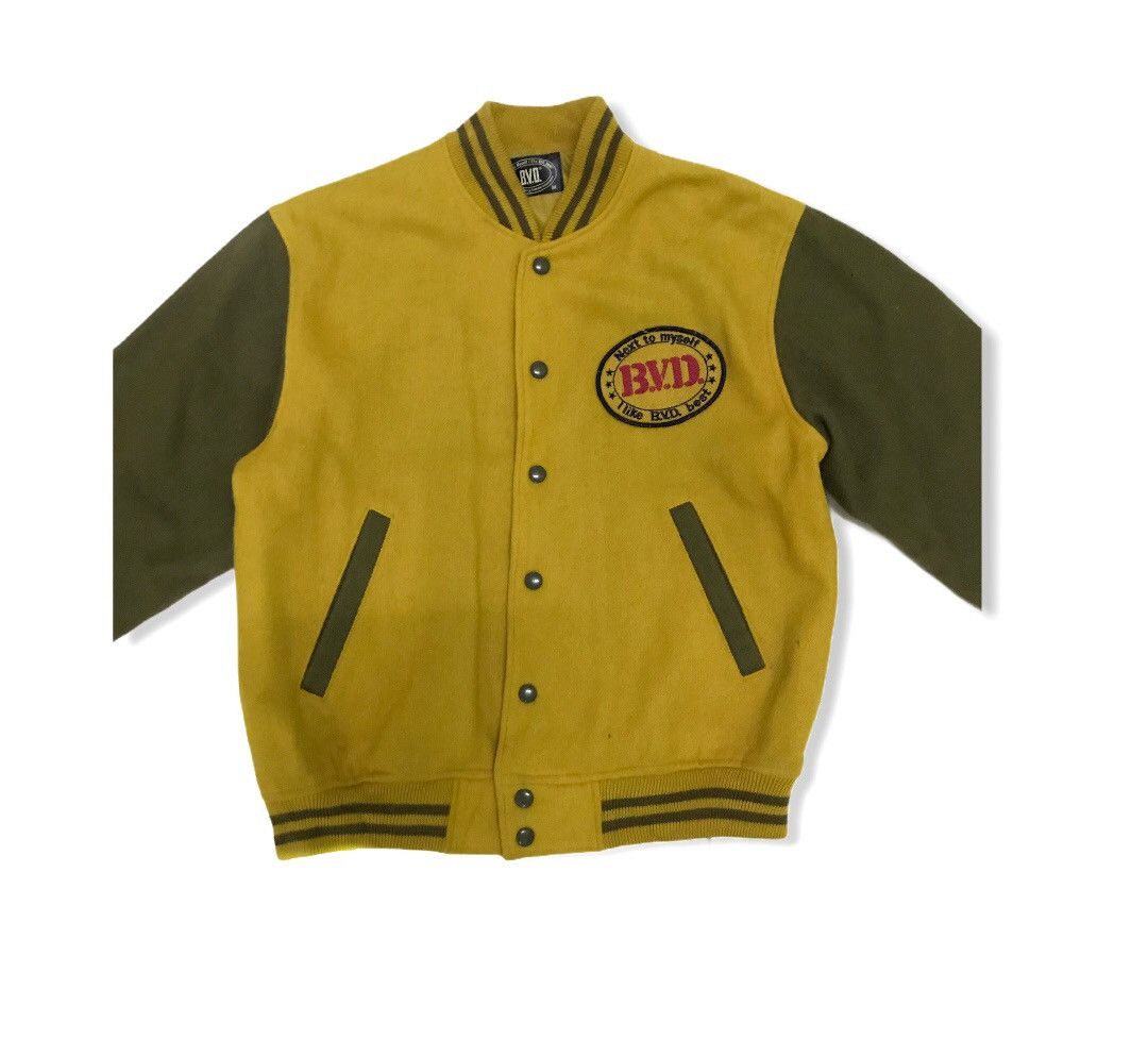 Other Heat!!🔥🔥B.V.D Wool Varsity Down Button Varsity Jacket Size US M / EU 48-50 / 2 - 2 Thumbnail
