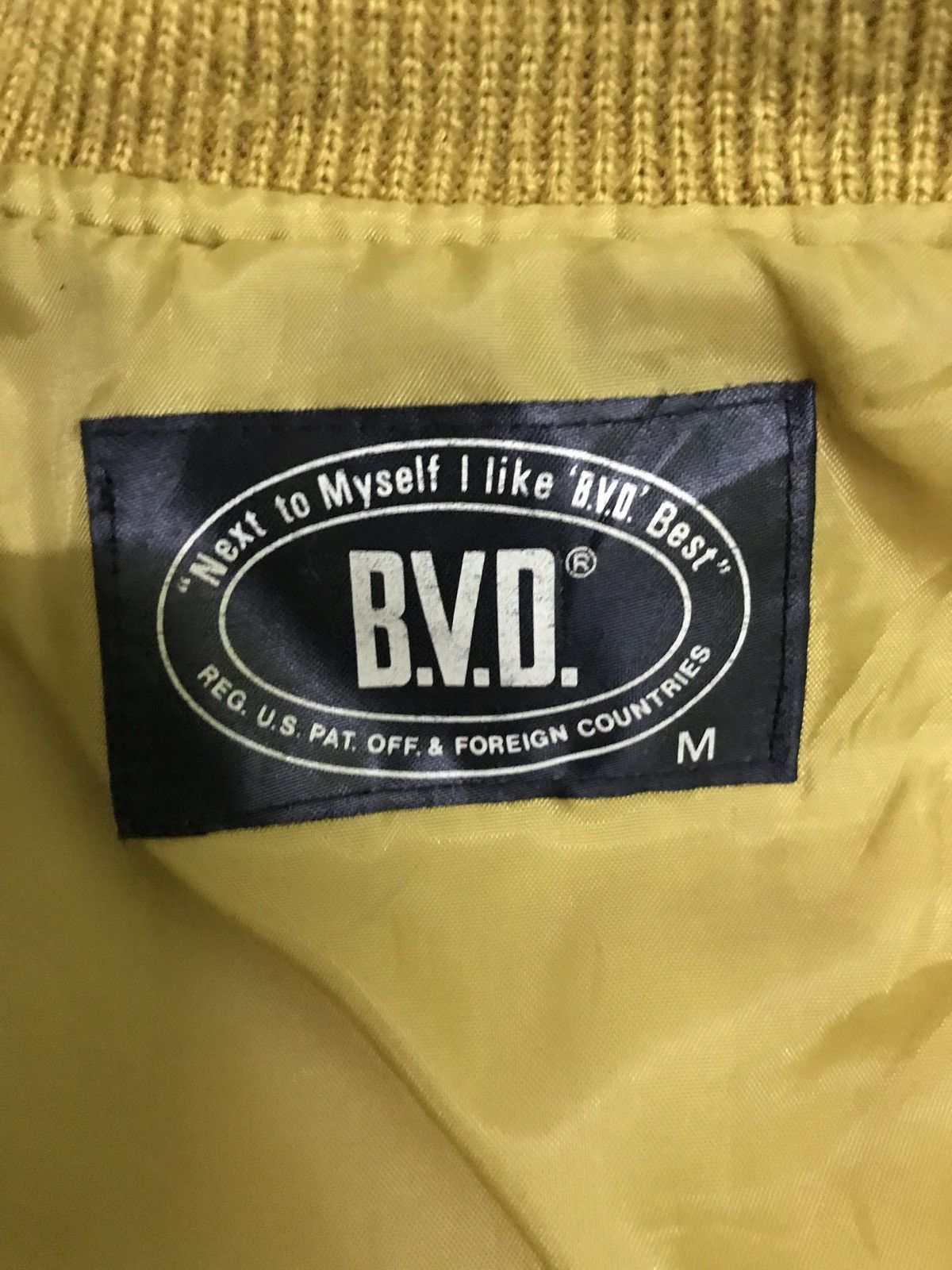 Other Heat!!🔥🔥B.V.D Wool Varsity Down Button Varsity Jacket Size US M / EU 48-50 / 2 - 7 Thumbnail