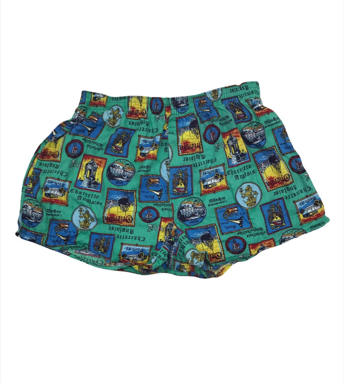 Yves Saint Laurent Yves Saint Laurent Stretch Shorts Fullprints Size US 28 / EU 44 - 1 Thumbnail