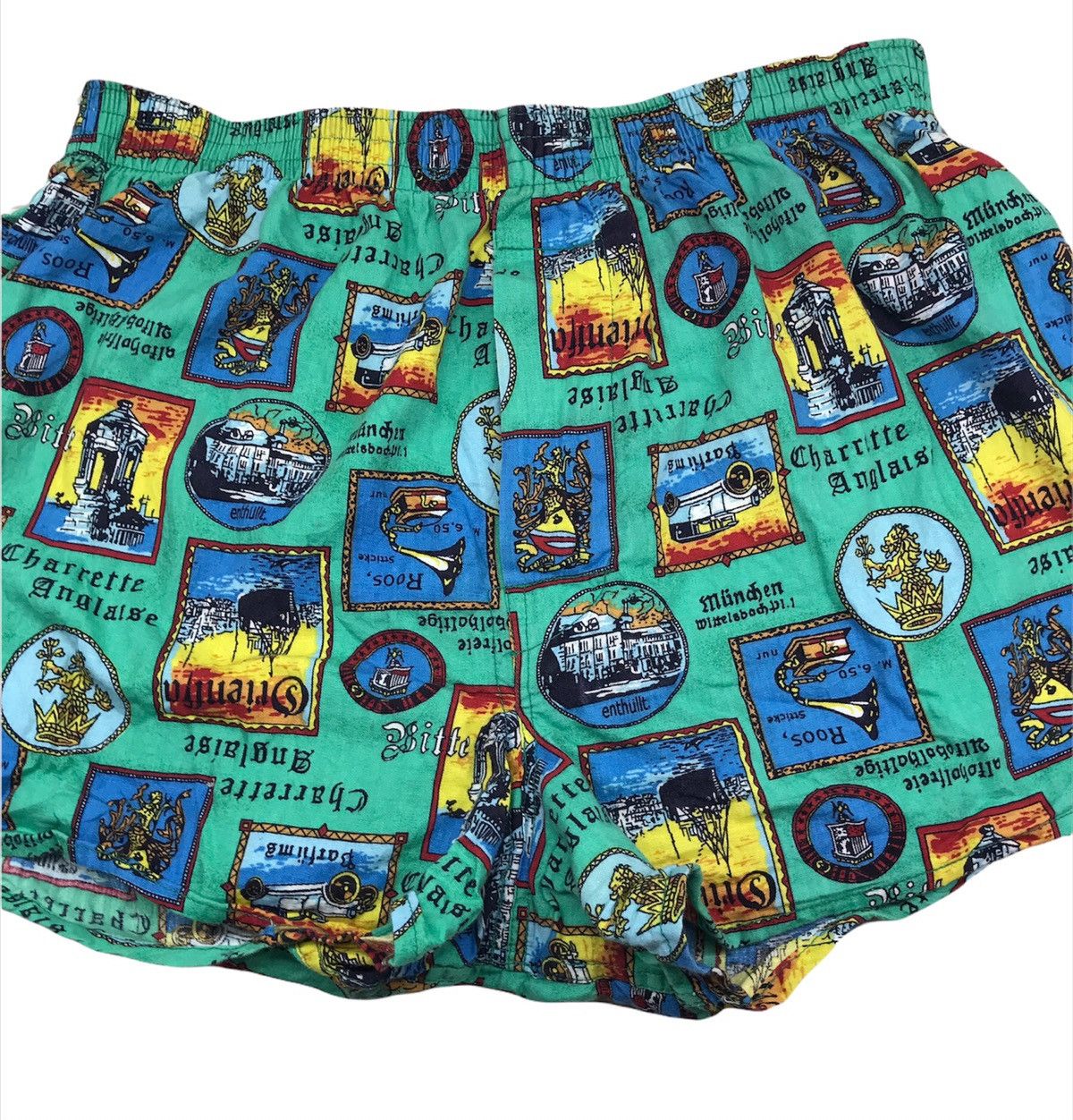 Yves Saint Laurent Yves Saint Laurent Stretch Shorts Fullprints Size US 28 / EU 44 - 2 Thumbnail