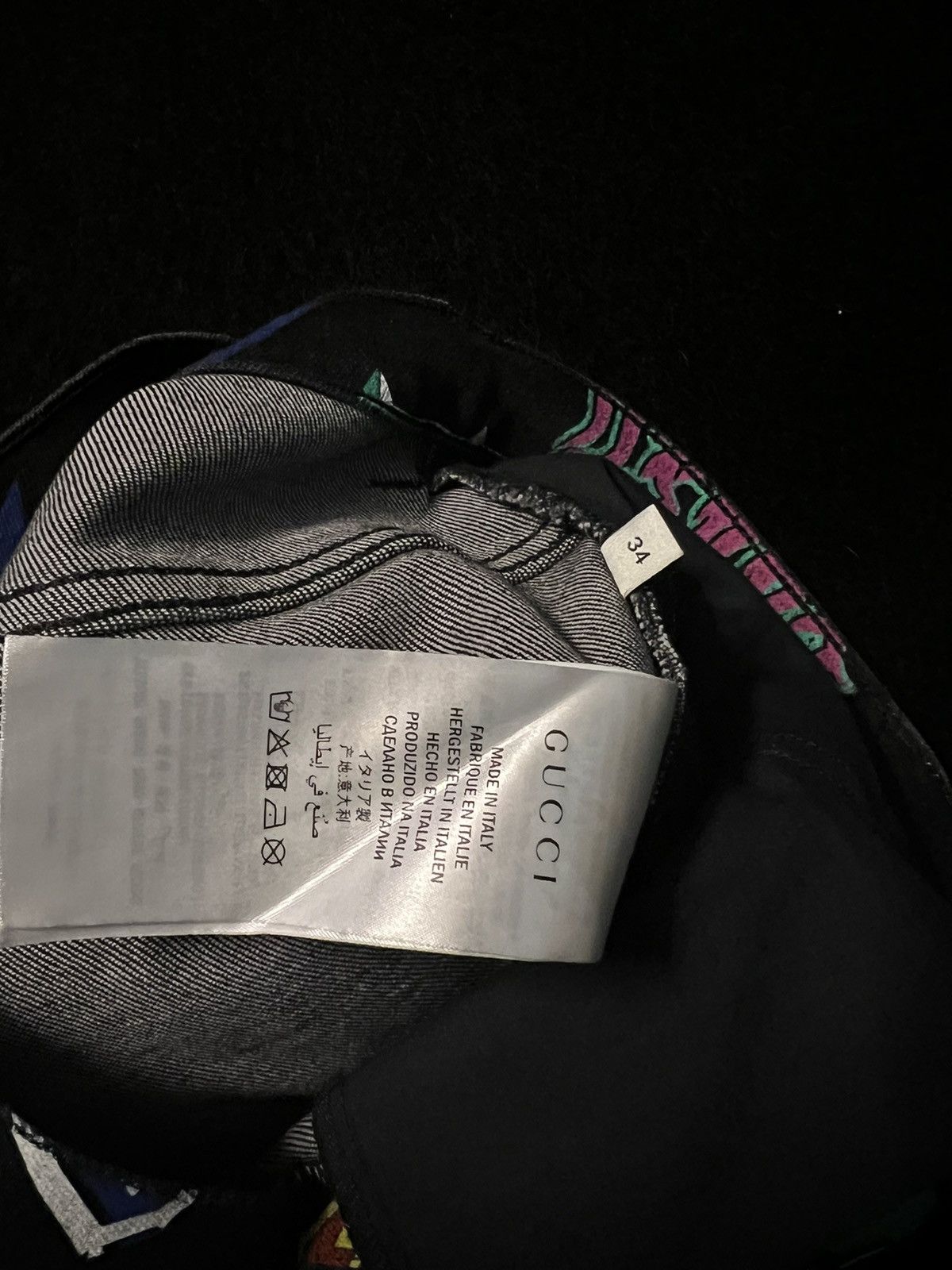 Gucci Gucci all over metal print jeans Size US 34 / EU 50 - 5 Thumbnail