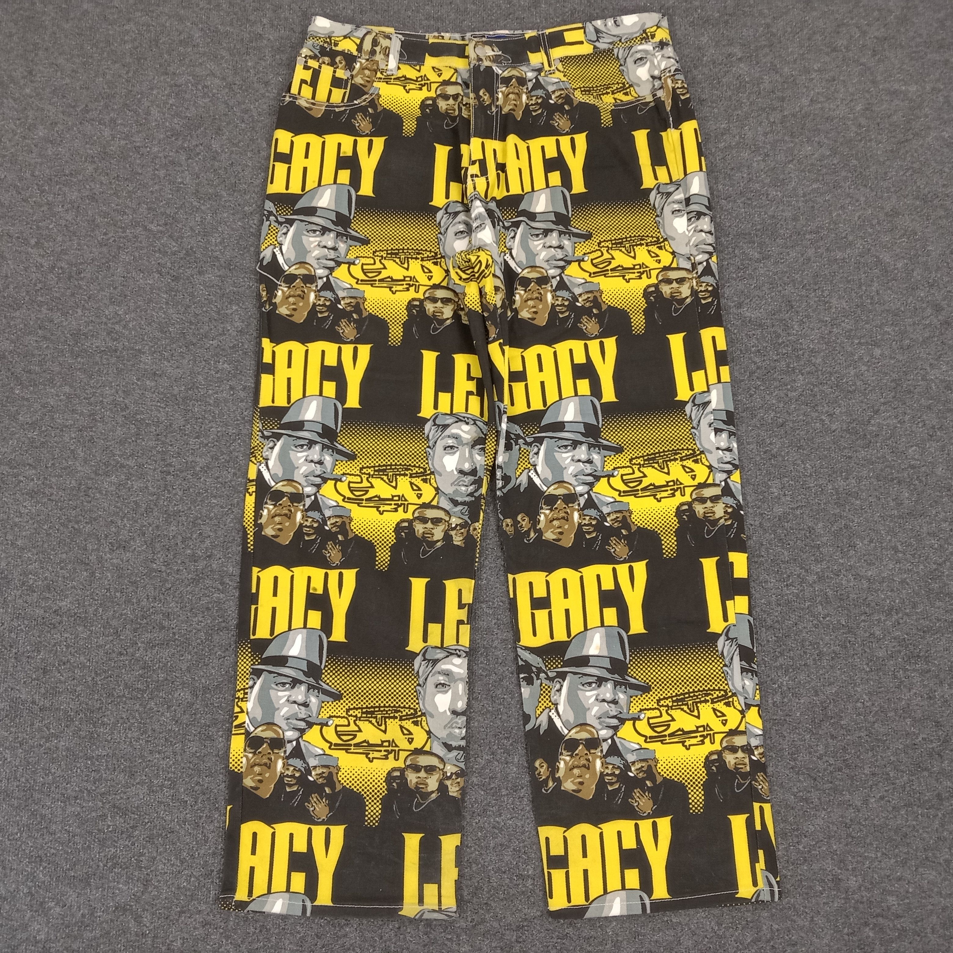 Give Me Face GMF All Over Print Jeans