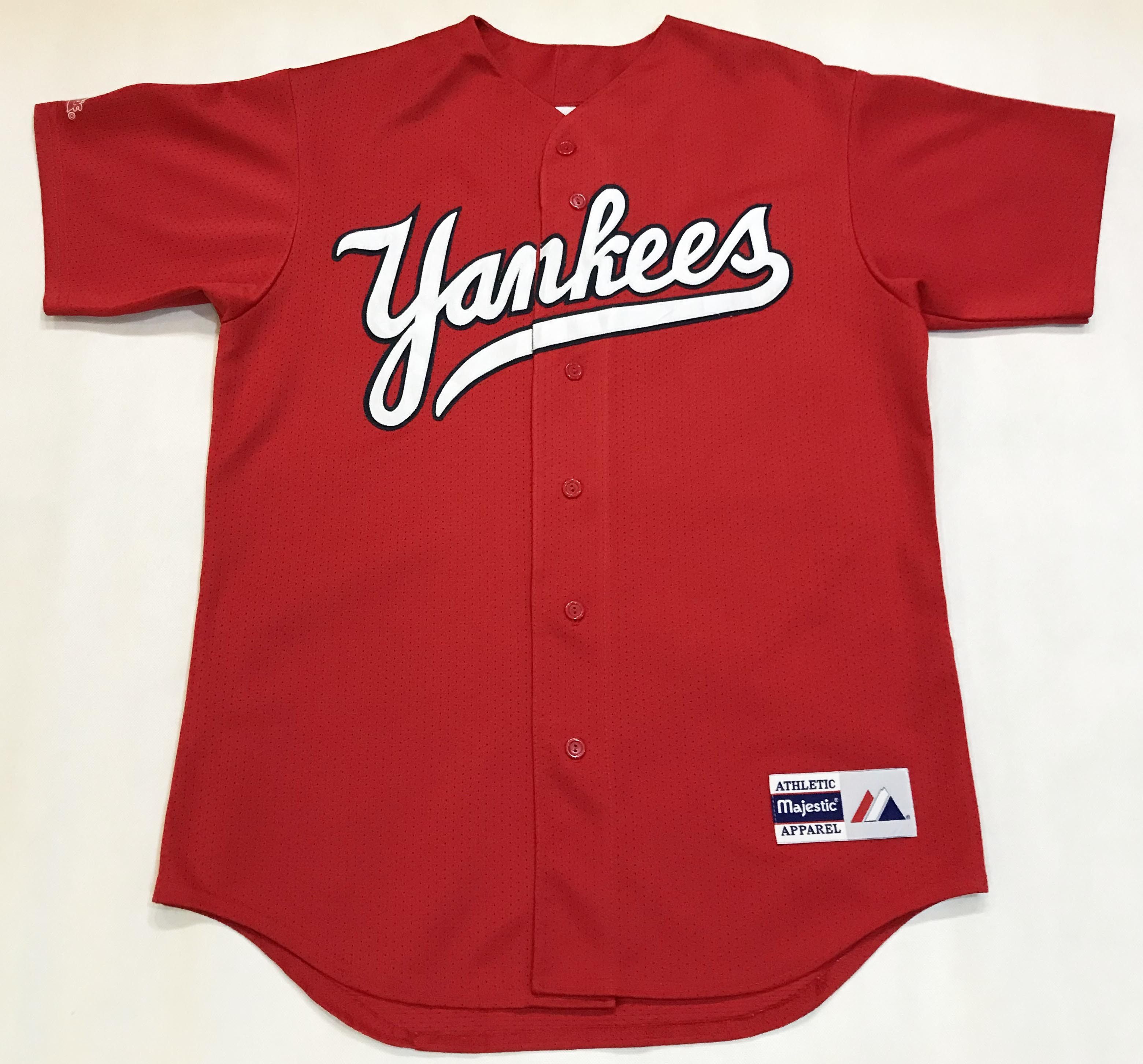 Majestic, Shirts, Rare Majestic Vintage Ny Yankees Jersey Size Xxl