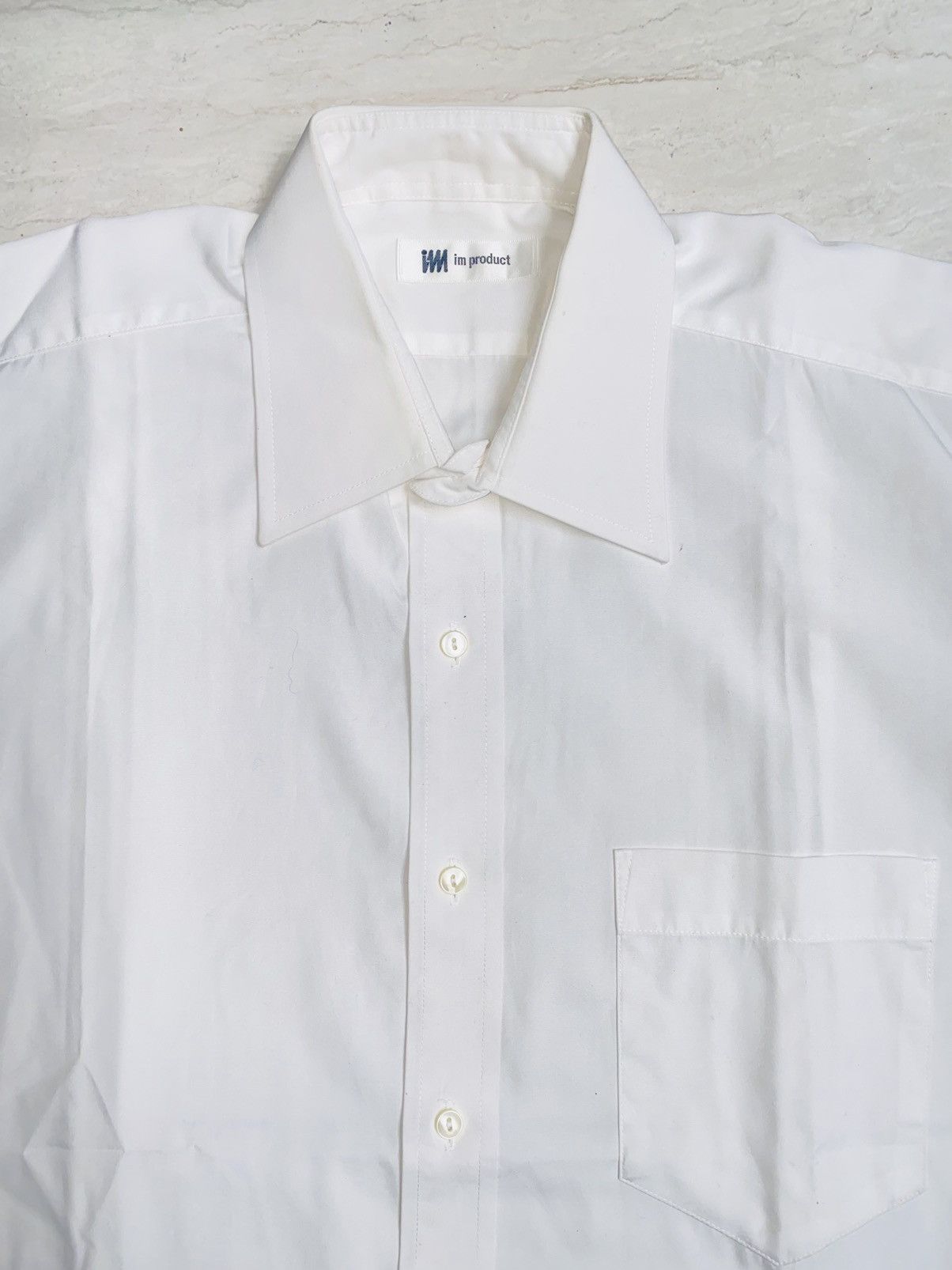 Issey Miyake Issey Miyake iM Product White Shirt Size US L / EU 52-54 / 3 - 3 Thumbnail