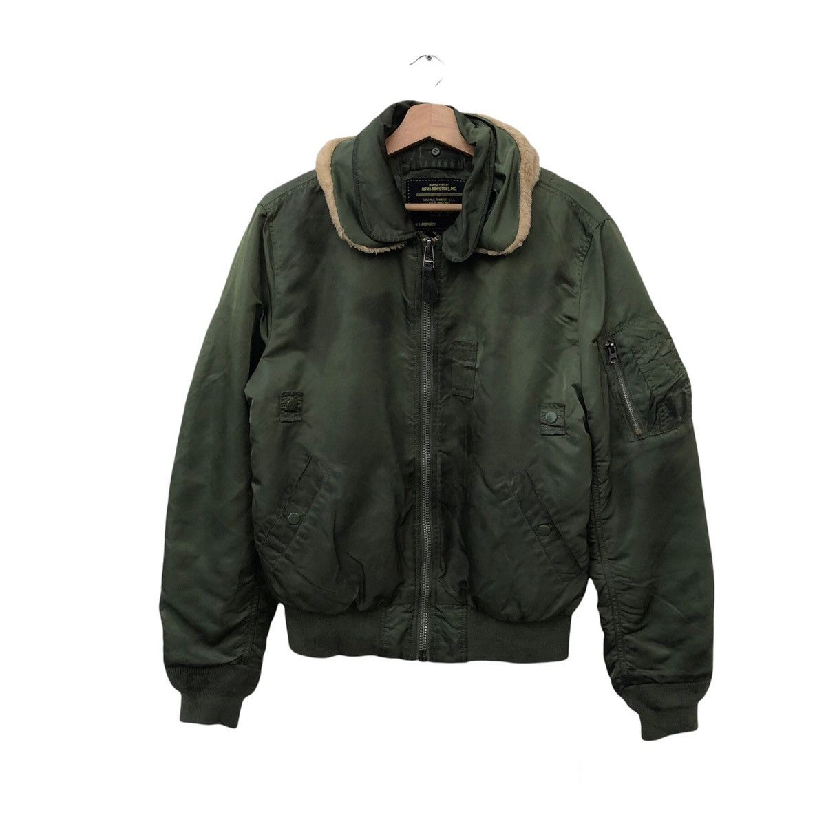 Alpha Industries VINTAGE ALPHA INDUSTRIES BOMBER MA-1 INSPIRED BUZZ RICKSON Size US M / EU 48-50 / 2 - 1 Thumbnail