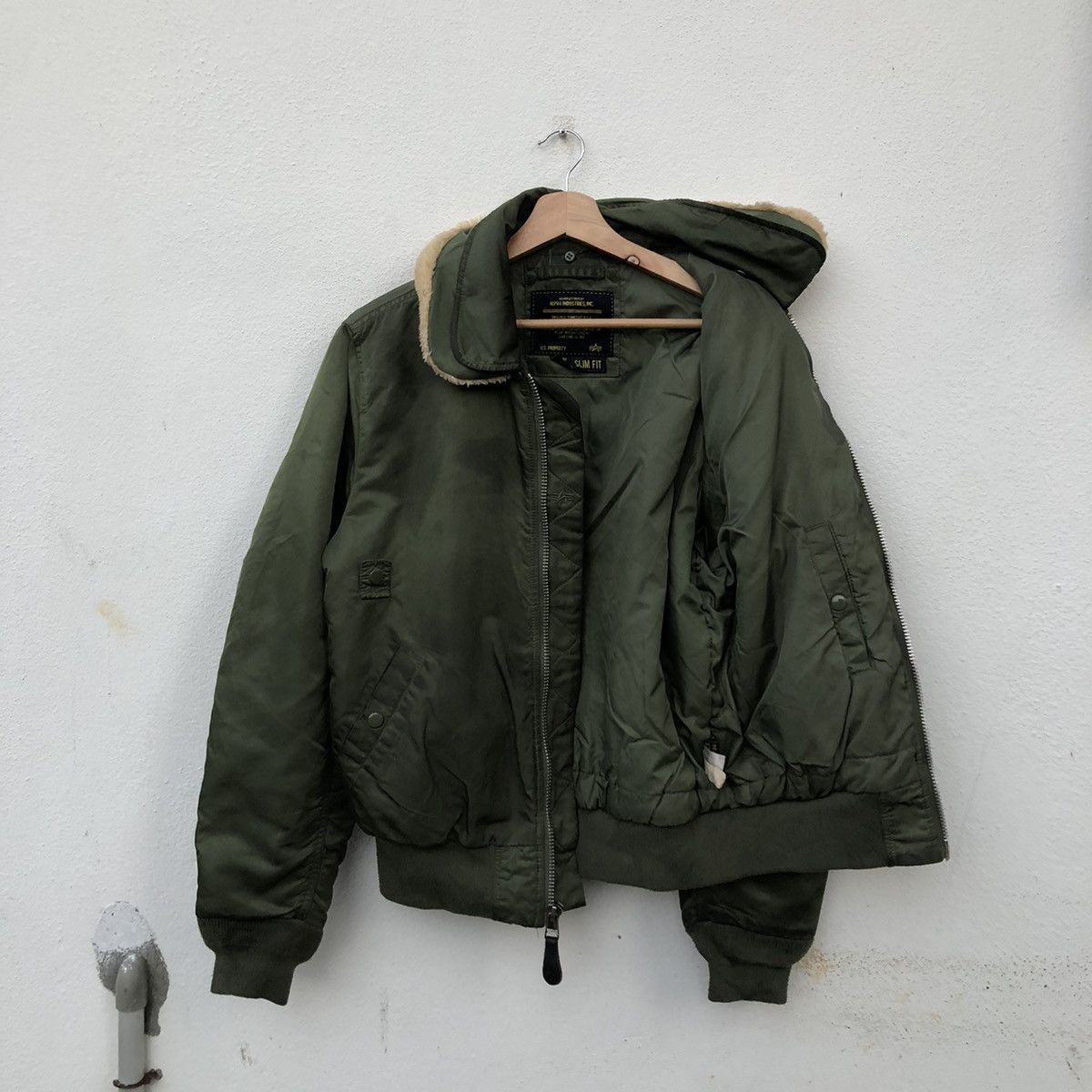 Alpha Industries VINTAGE ALPHA INDUSTRIES BOMBER MA-1 INSPIRED BUZZ RICKSON Size US M / EU 48-50 / 2 - 11 Thumbnail