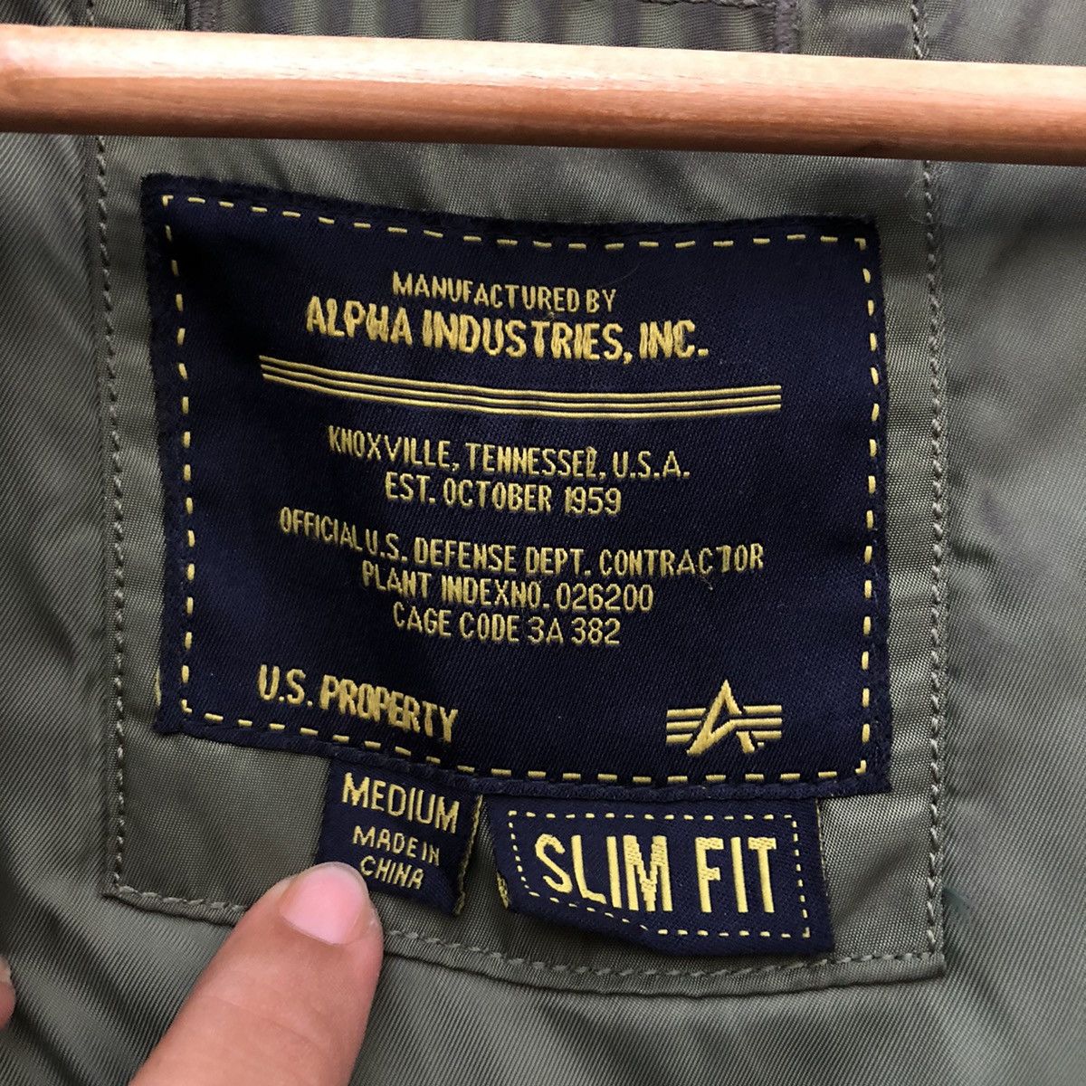 Alpha Industries VINTAGE ALPHA INDUSTRIES BOMBER MA-1 INSPIRED BUZZ RICKSON Size US M / EU 48-50 / 2 - 15 Thumbnail