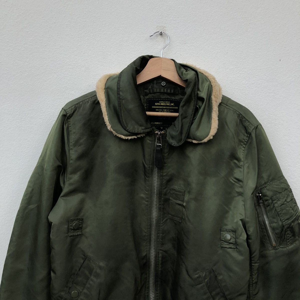 Alpha Industries VINTAGE ALPHA INDUSTRIES BOMBER MA-1 INSPIRED BUZZ RICKSON Size US M / EU 48-50 / 2 - 3 Thumbnail