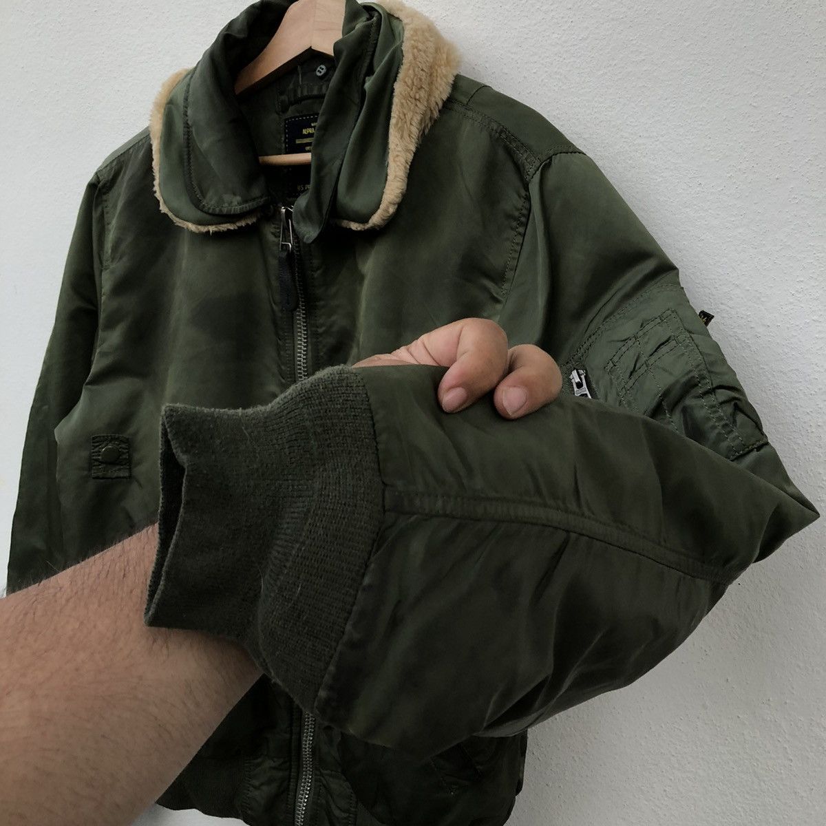 Alpha Industries VINTAGE ALPHA INDUSTRIES BOMBER MA-1 INSPIRED BUZZ RICKSON Size US M / EU 48-50 / 2 - 7 Thumbnail