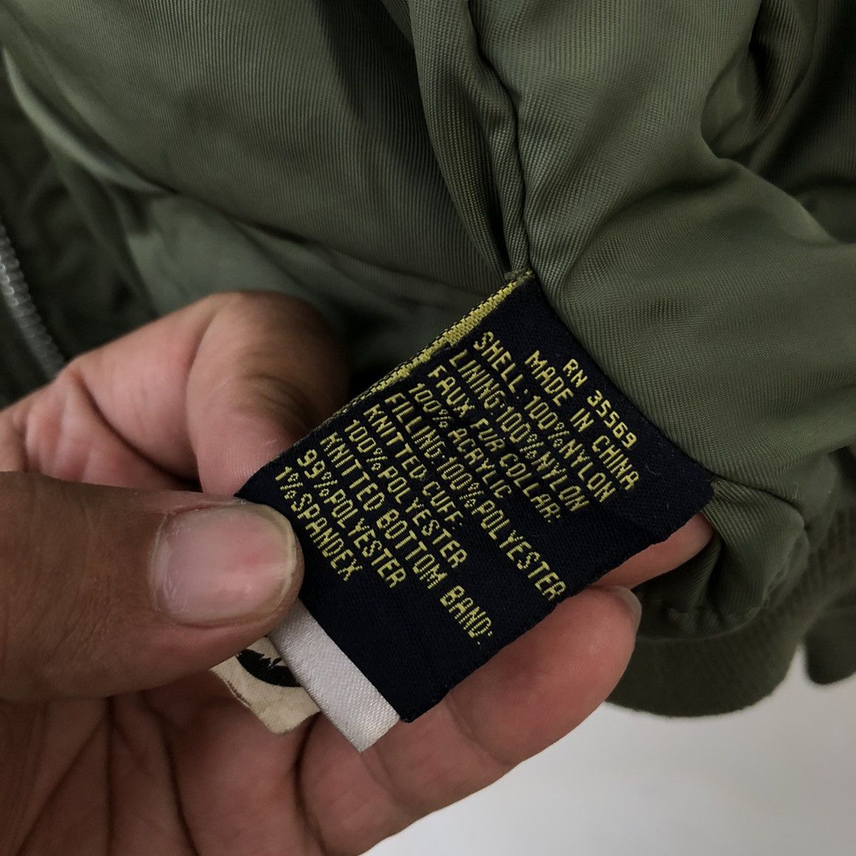 Alpha Industries VINTAGE ALPHA INDUSTRIES BOMBER MA-1 INSPIRED BUZZ RICKSON Size US M / EU 48-50 / 2 - 16 Thumbnail