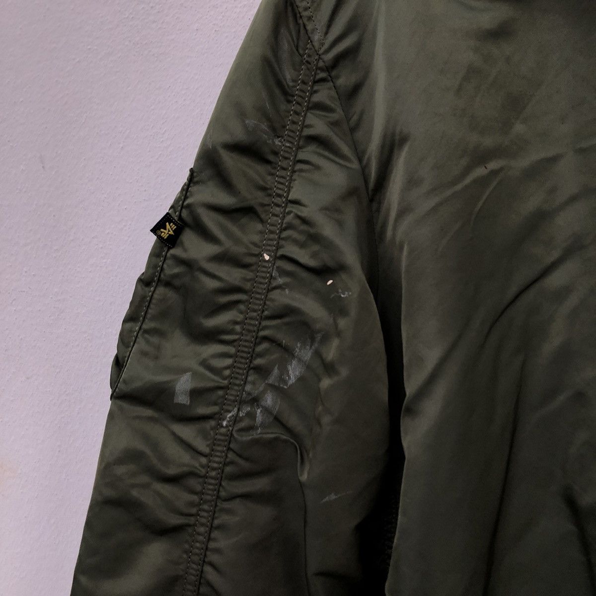 Alpha Industries VINTAGE ALPHA INDUSTRIES BOMBER MA-1 INSPIRED BUZZ RICKSON Size US M / EU 48-50 / 2 - 10 Thumbnail