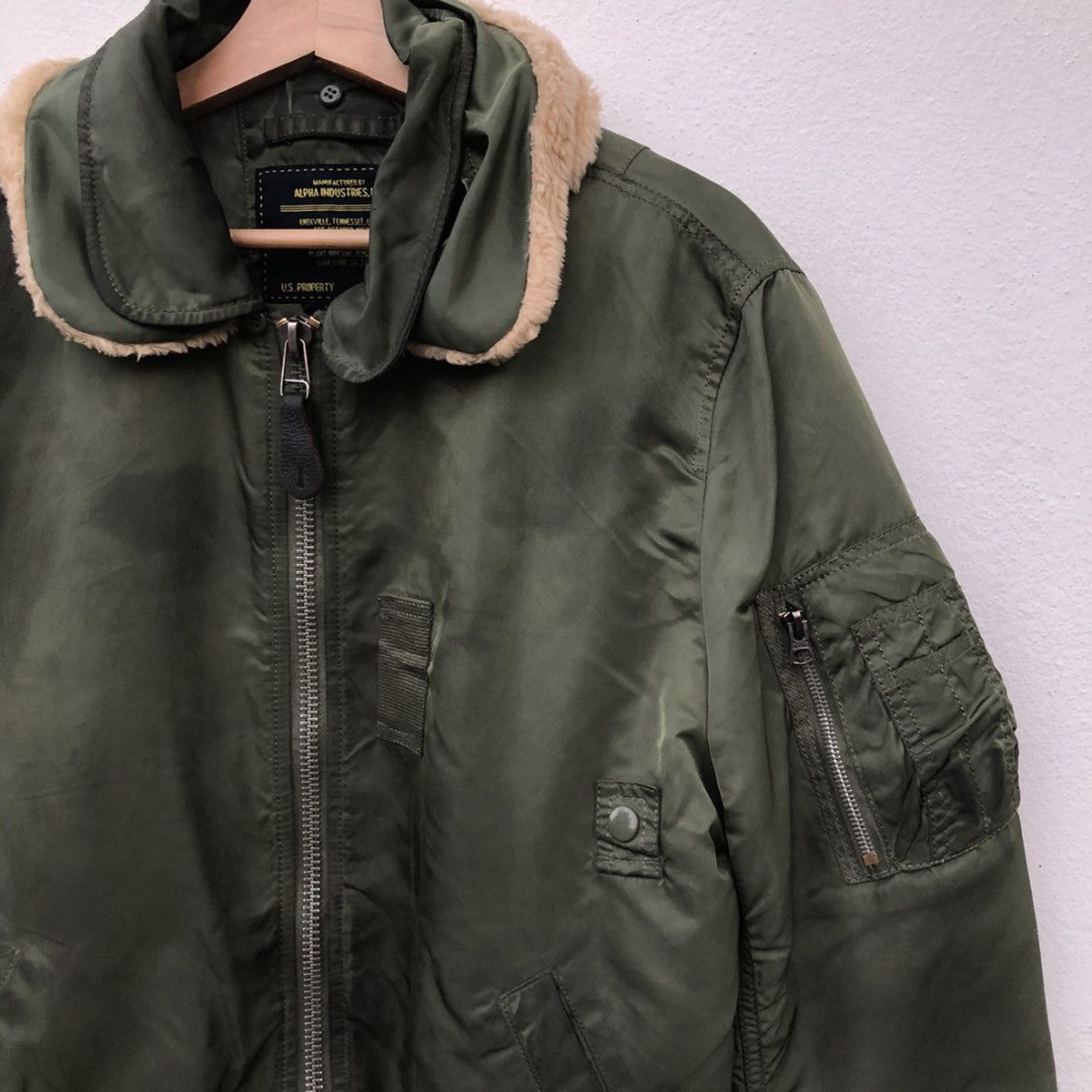Alpha Industries VINTAGE ALPHA INDUSTRIES BOMBER MA-1 INSPIRED BUZZ RICKSON Size US M / EU 48-50 / 2 - 5 Thumbnail