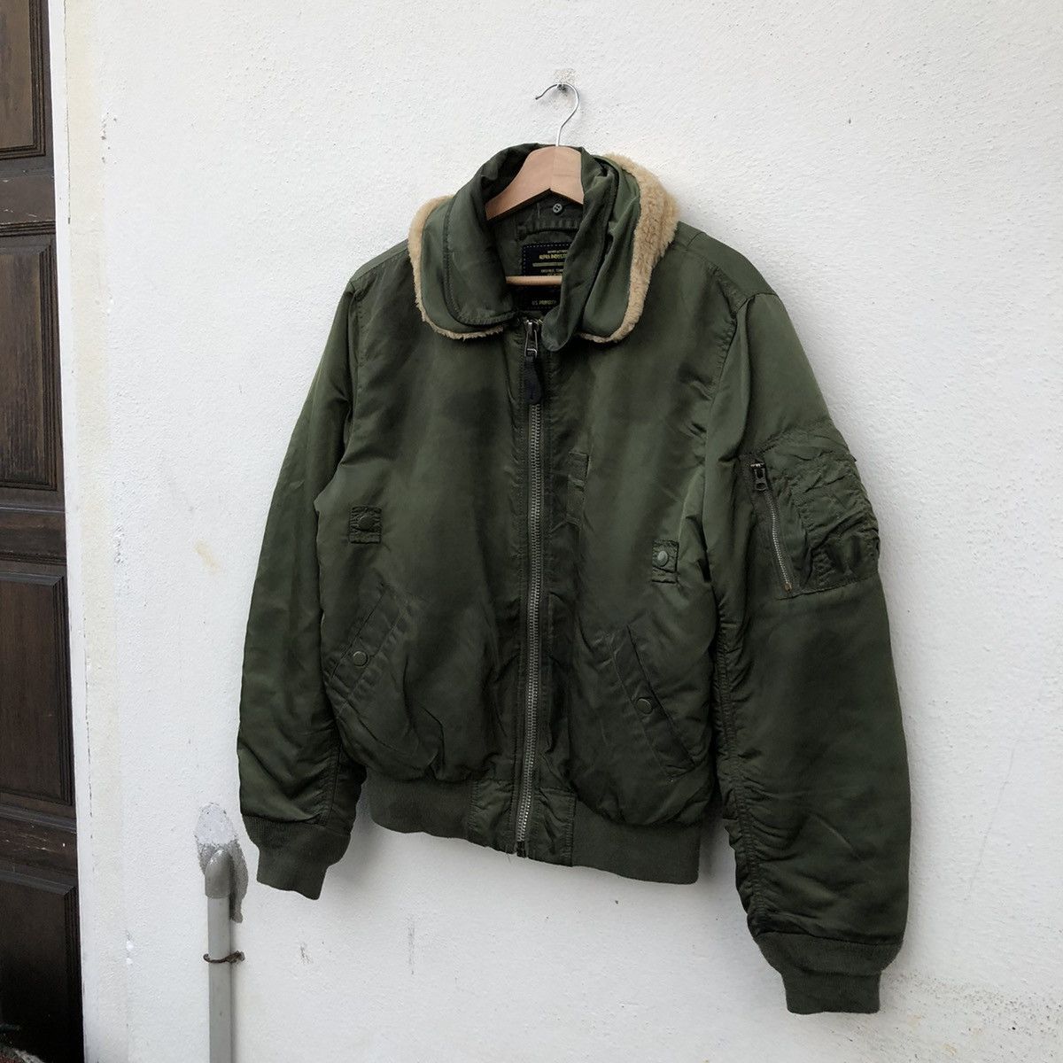 Alpha Industries VINTAGE ALPHA INDUSTRIES BOMBER MA-1 INSPIRED BUZZ RICKSON Size US M / EU 48-50 / 2 - 2 Thumbnail