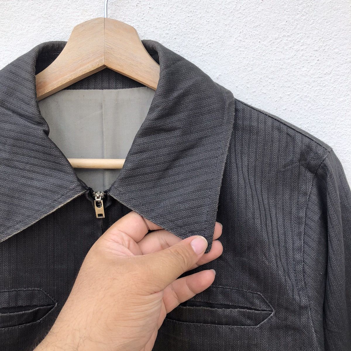 Japanese Brand HIKORY CHORE JACKET TRANS CONTINENTS WORKERS WEAR Size US L / EU 52-54 / 3 - 4 Thumbnail