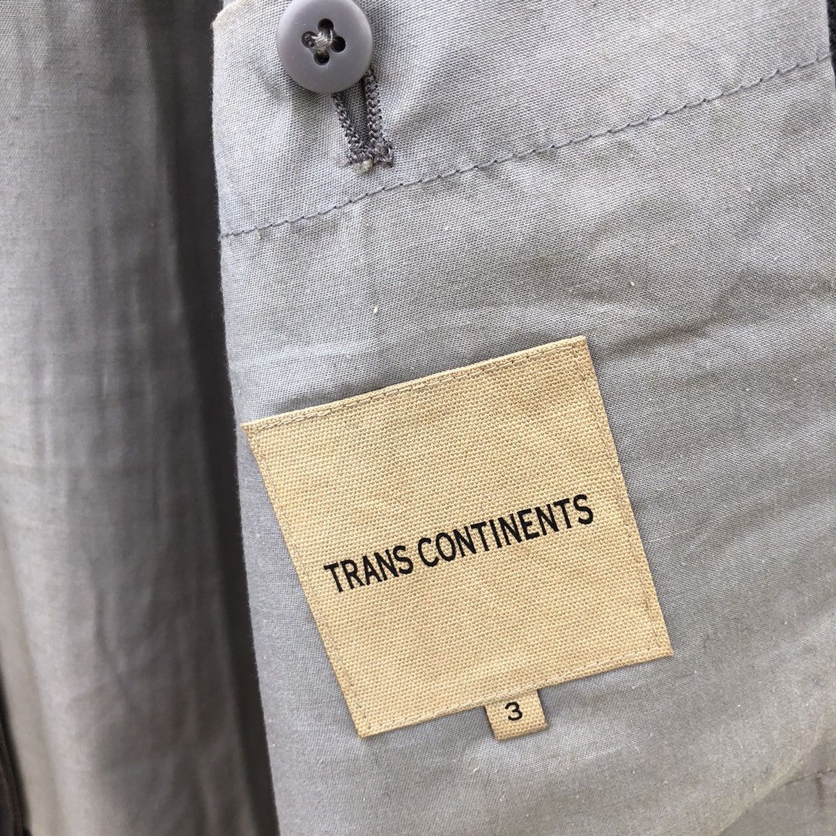 Japanese Brand HIKORY CHORE JACKET TRANS CONTINENTS WORKERS WEAR Size US L / EU 52-54 / 3 - 9 Thumbnail