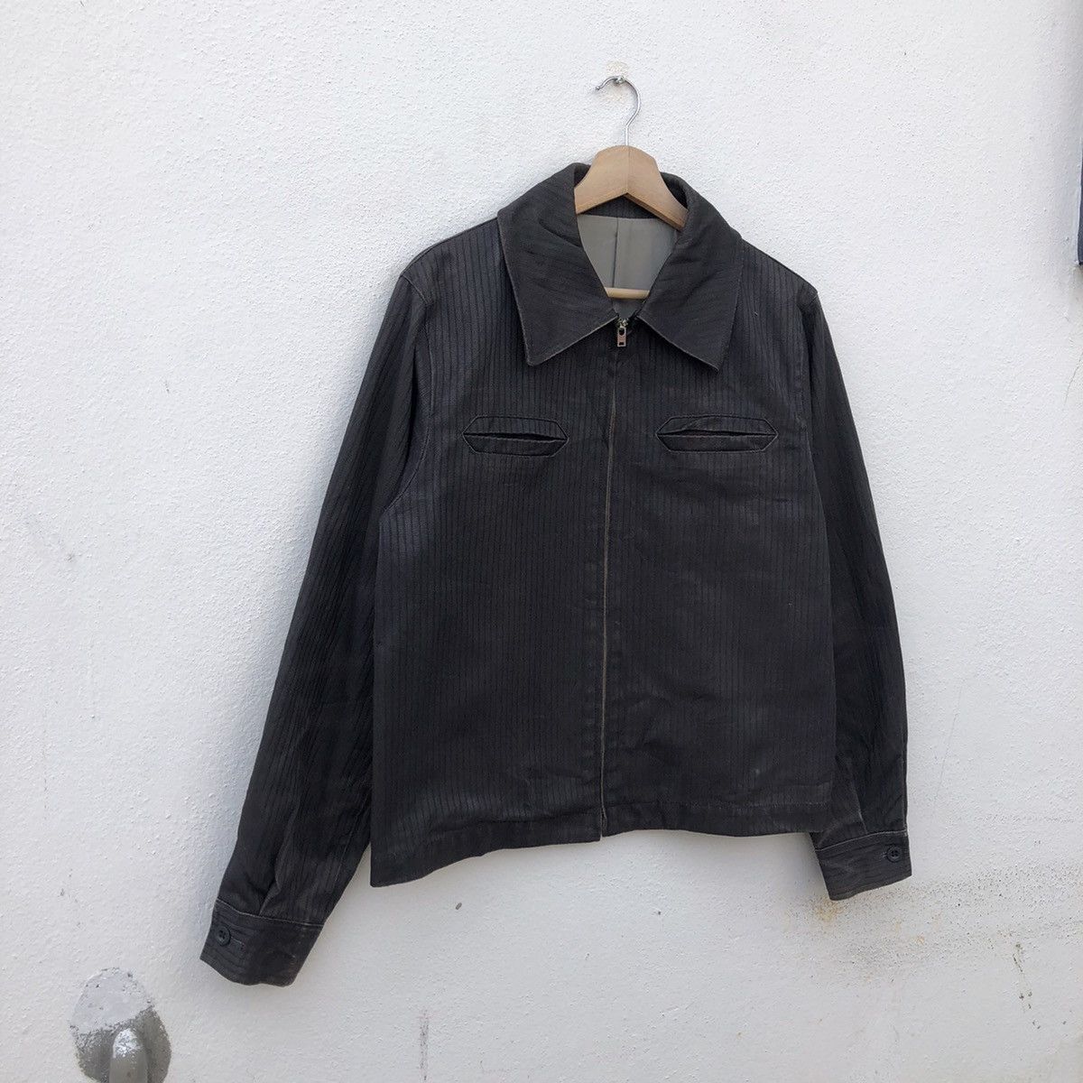 Japanese Brand HIKORY CHORE JACKET TRANS CONTINENTS WORKERS WEAR Size US L / EU 52-54 / 3 - 3 Thumbnail