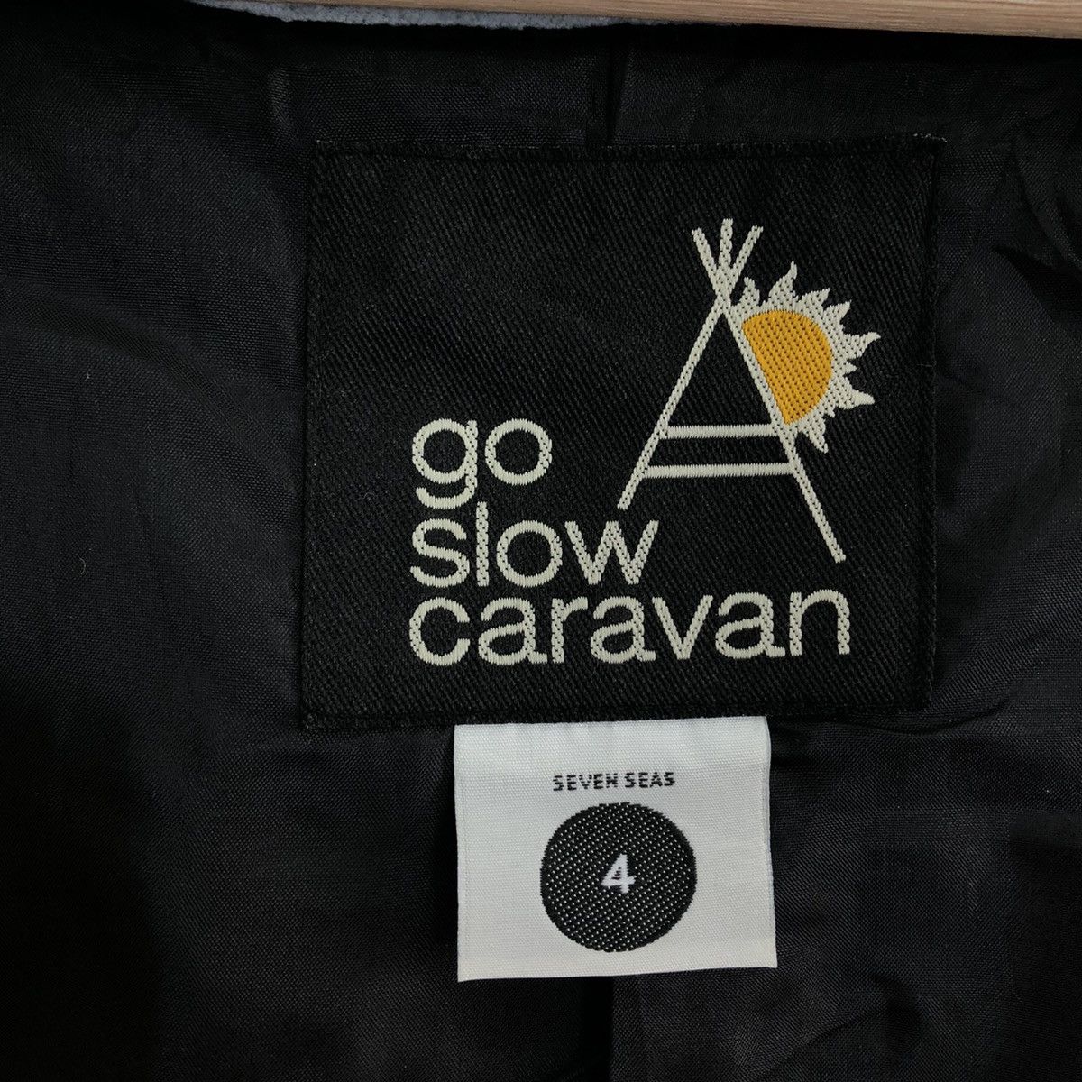 go slow caravan RARE BUTTON JACKET HOODIE GO SLOW CARAVAN Size US M / EU 48-50 / 2 - 13 Thumbnail