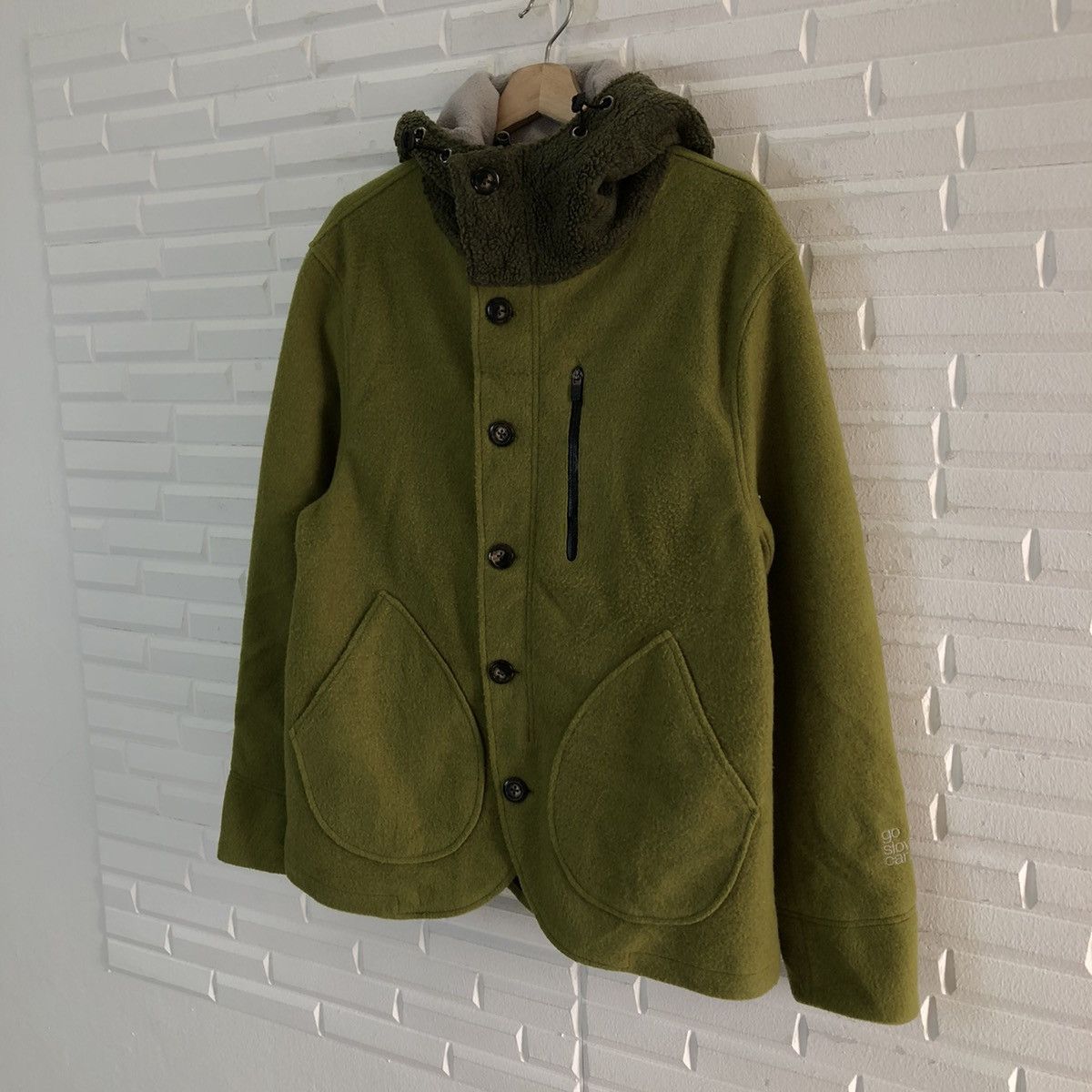 go slow caravan RARE BUTTON JACKET HOODIE GO SLOW CARAVAN Size US M / EU 48-50 / 2 - 2 Thumbnail
