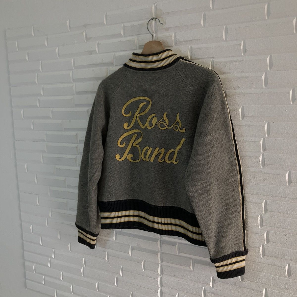 Japanese Brand VINTAGE VARSITY JACKET REMINISCENCE BY STEWART RICHER Size US M / EU 48-50 / 2 - 8 Thumbnail