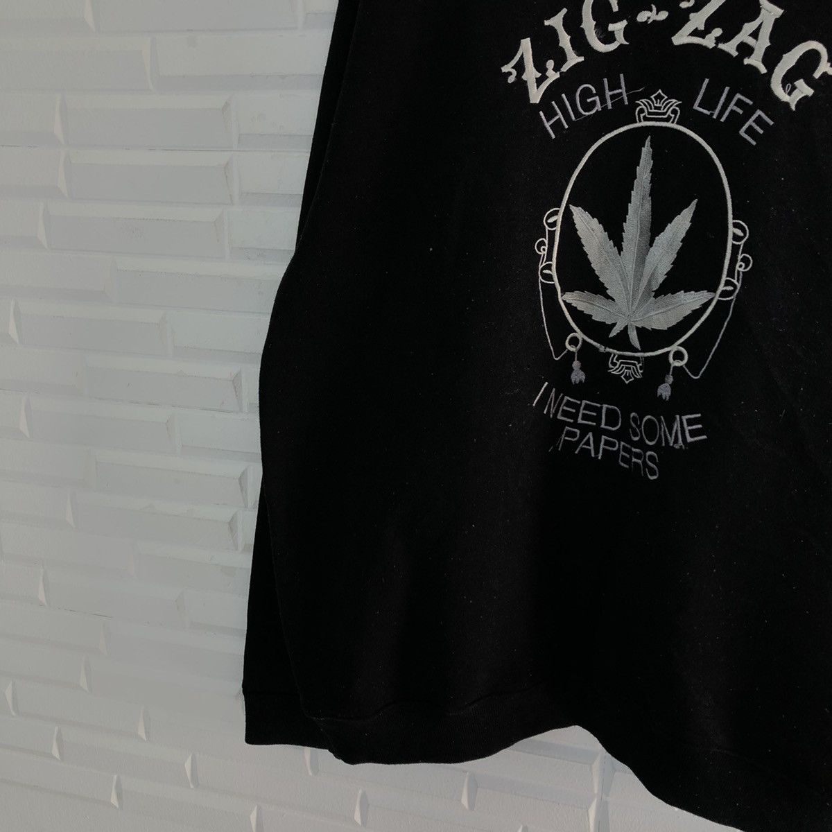 Japanese Brand VINTAGE ZIG ZAG HIGH LIFE SWEATSHIRT EMBROIDERED BIG LOGO Size US XL / EU 56 / 4 - 4 Thumbnail