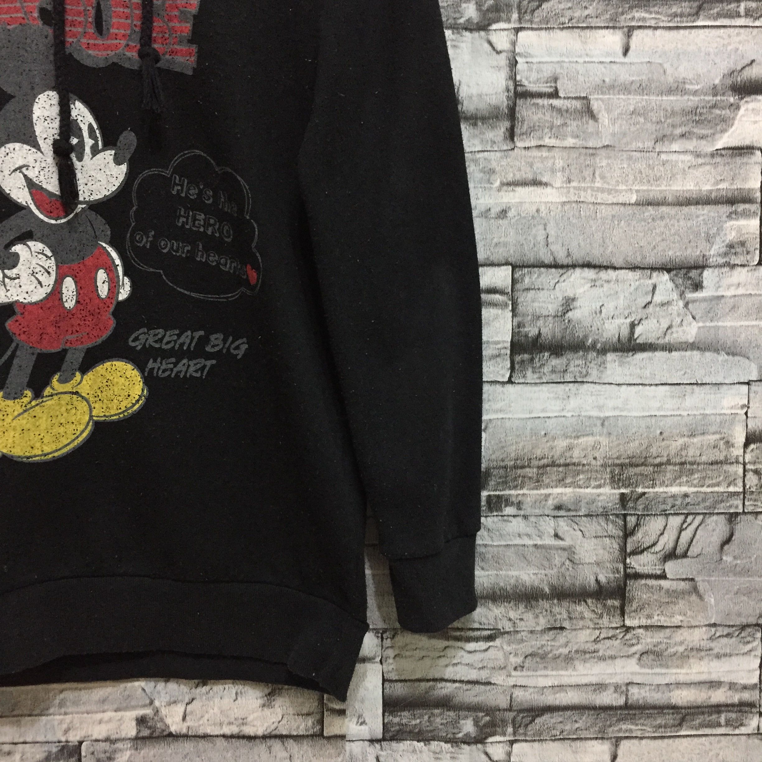 Disney Vintage Mickey Mouse Hoodie big logo cartoon fit S Size S / US 4 / IT 40 - 6 Thumbnail