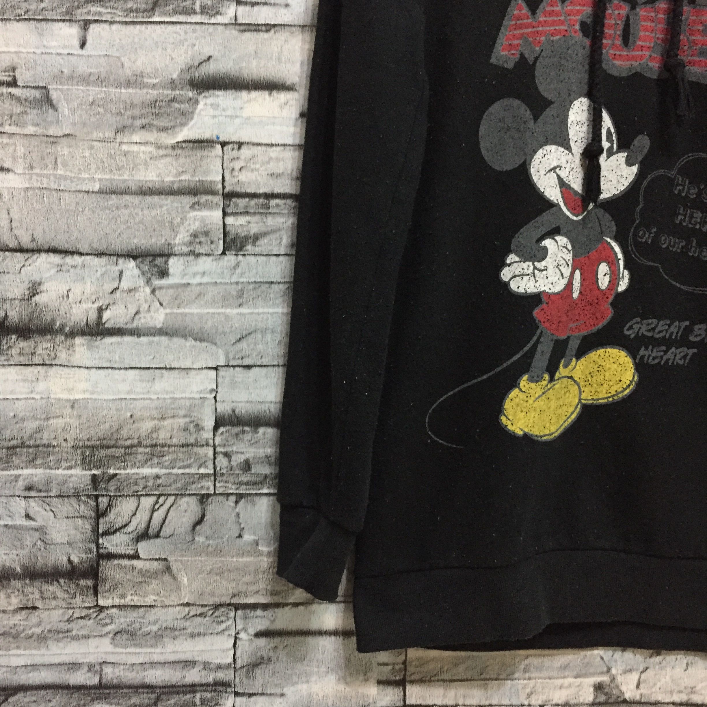 Disney Vintage Mickey Mouse Hoodie big logo cartoon fit S Size S / US 4 / IT 40 - 5 Thumbnail