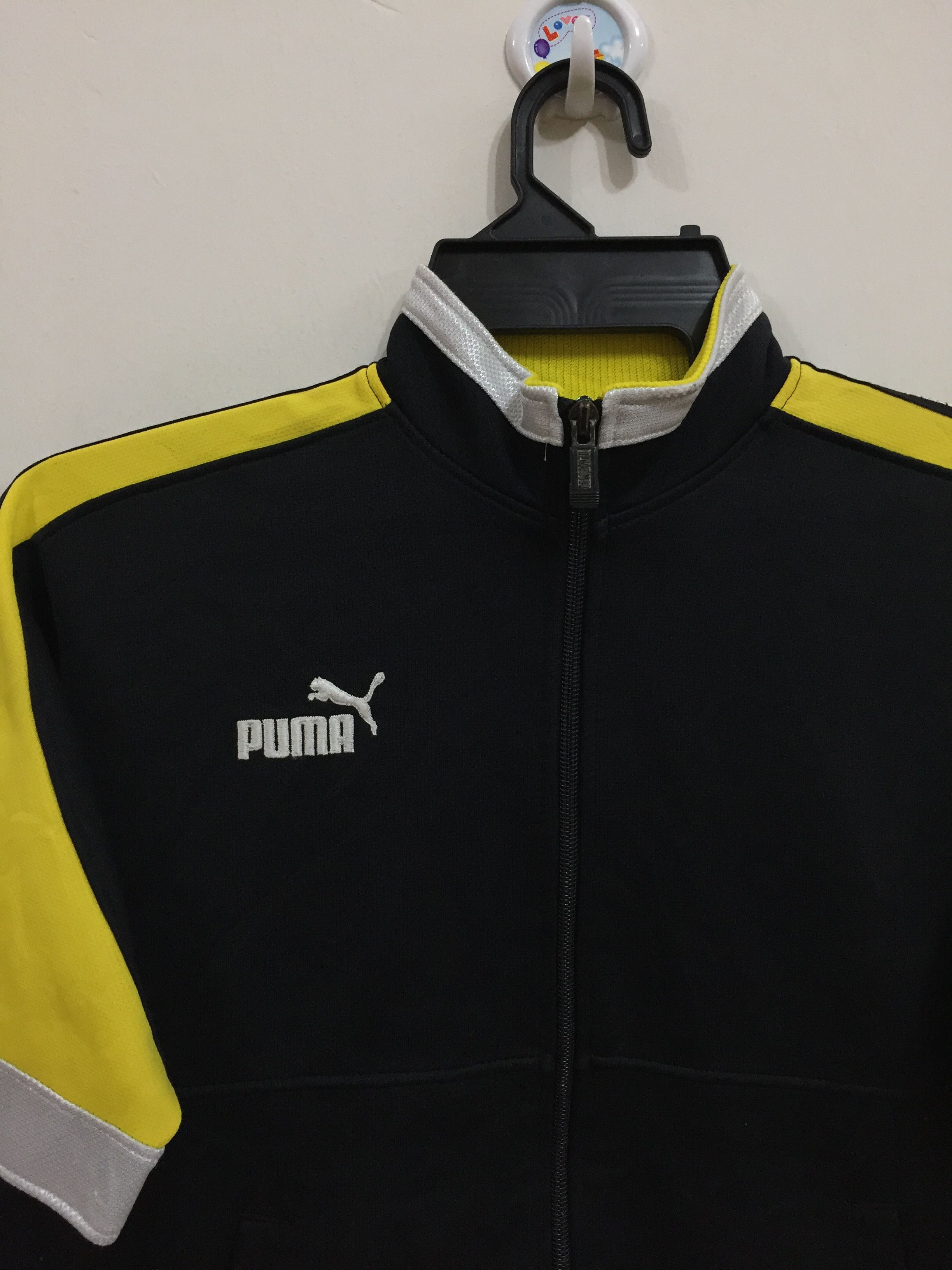 Puma Vintage PUMA jacket tracktop big logo for kids Size US S / EU 44-46 / 1 - 2 Thumbnail