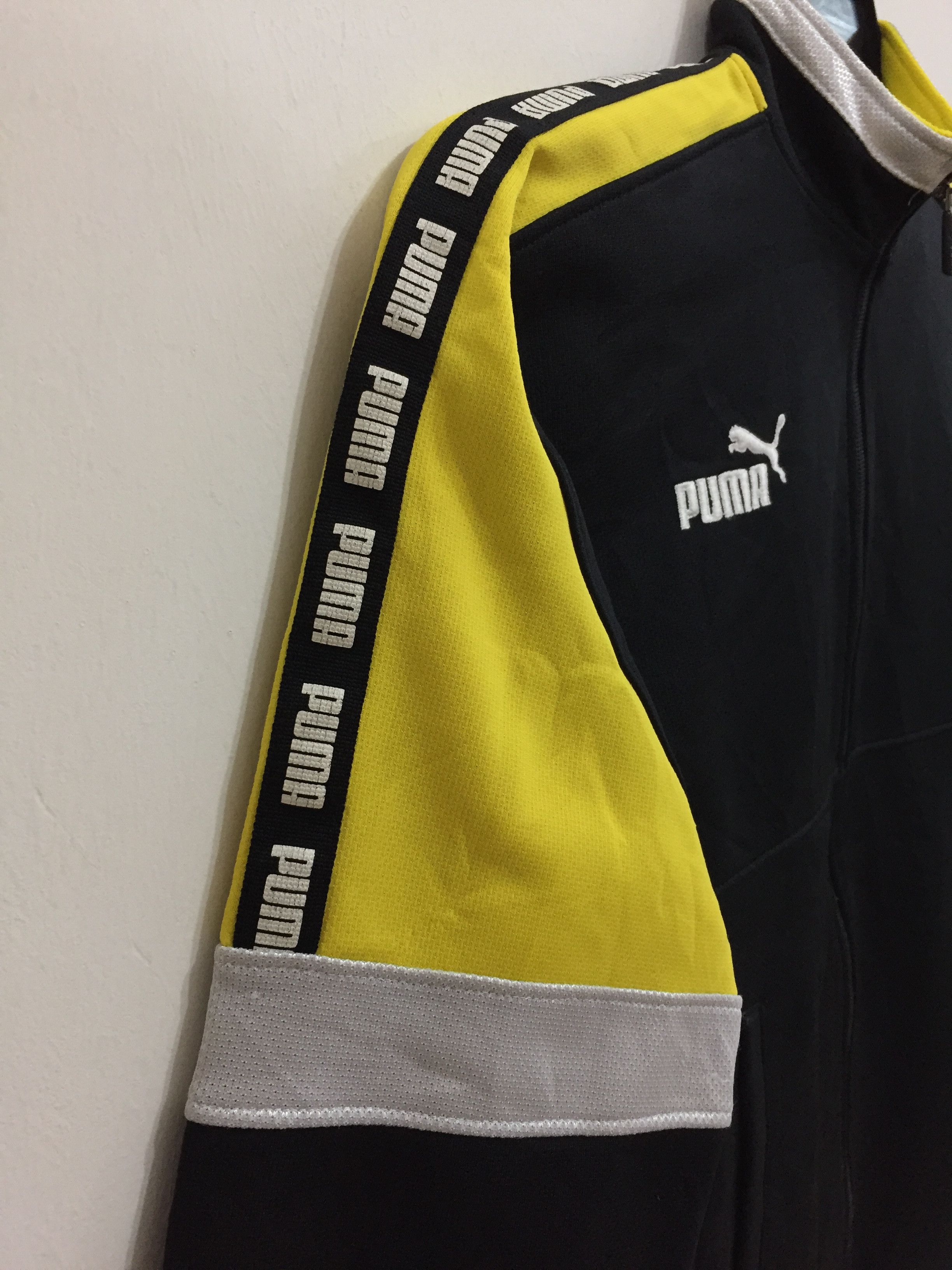 Puma Vintage PUMA jacket tracktop big logo for kids Size US S / EU 44-46 / 1 - 4 Thumbnail