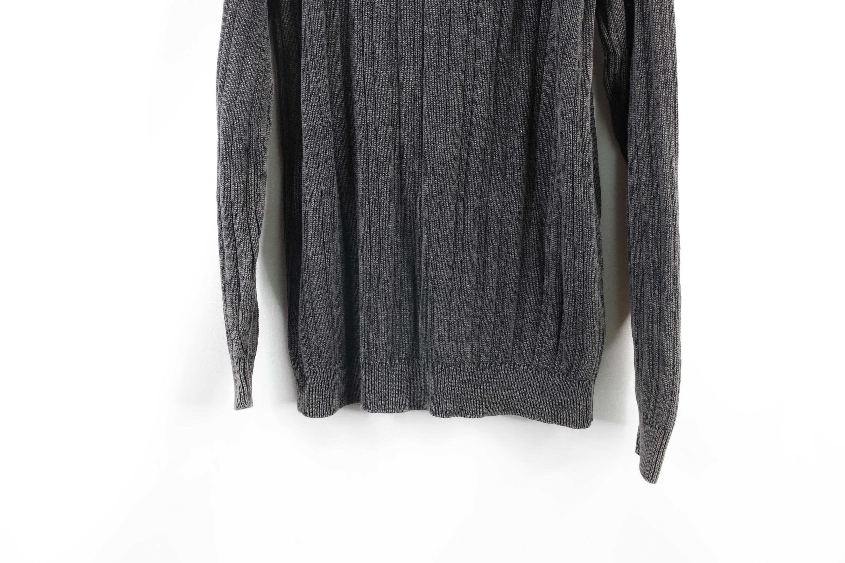 Vintage Streetwear Vintage Faded Chunky Ribbed Crewneck Sweater Size US L / EU 52-54 / 3 - 7 Thumbnail