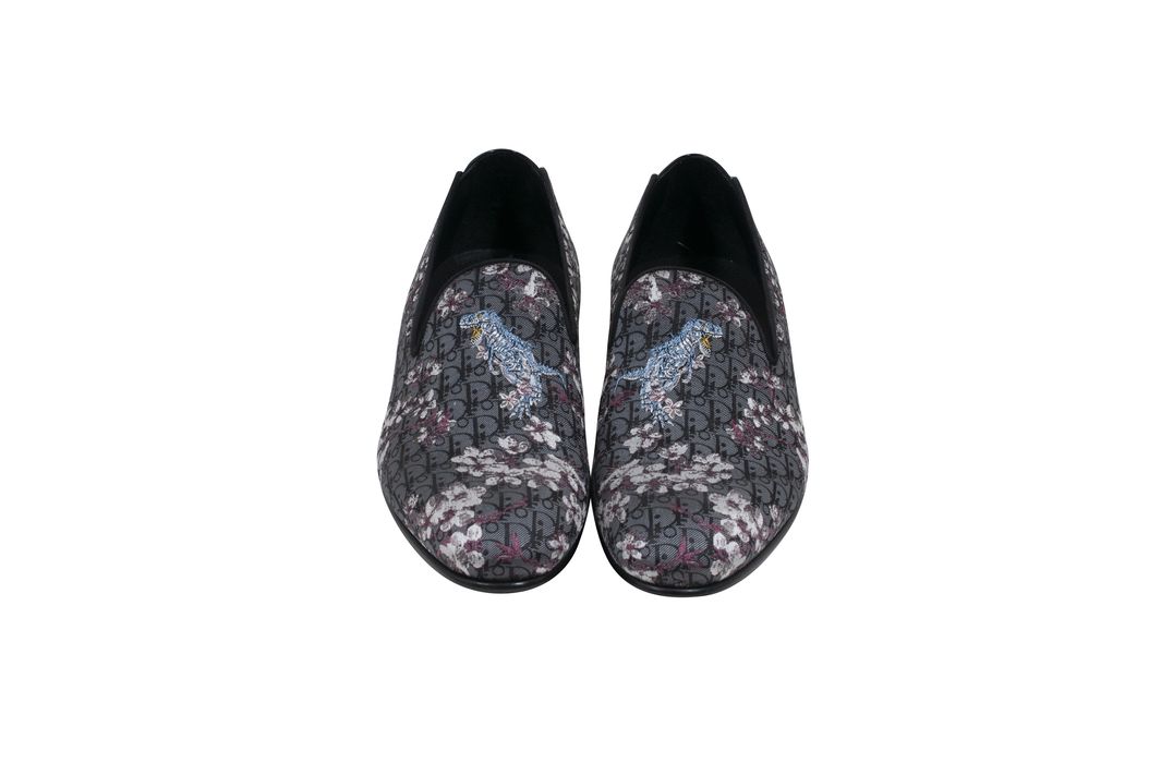 Dior Sorayama Floral Robot Dinosaur Loafers Size US 8 / EU 41 - 2 Preview