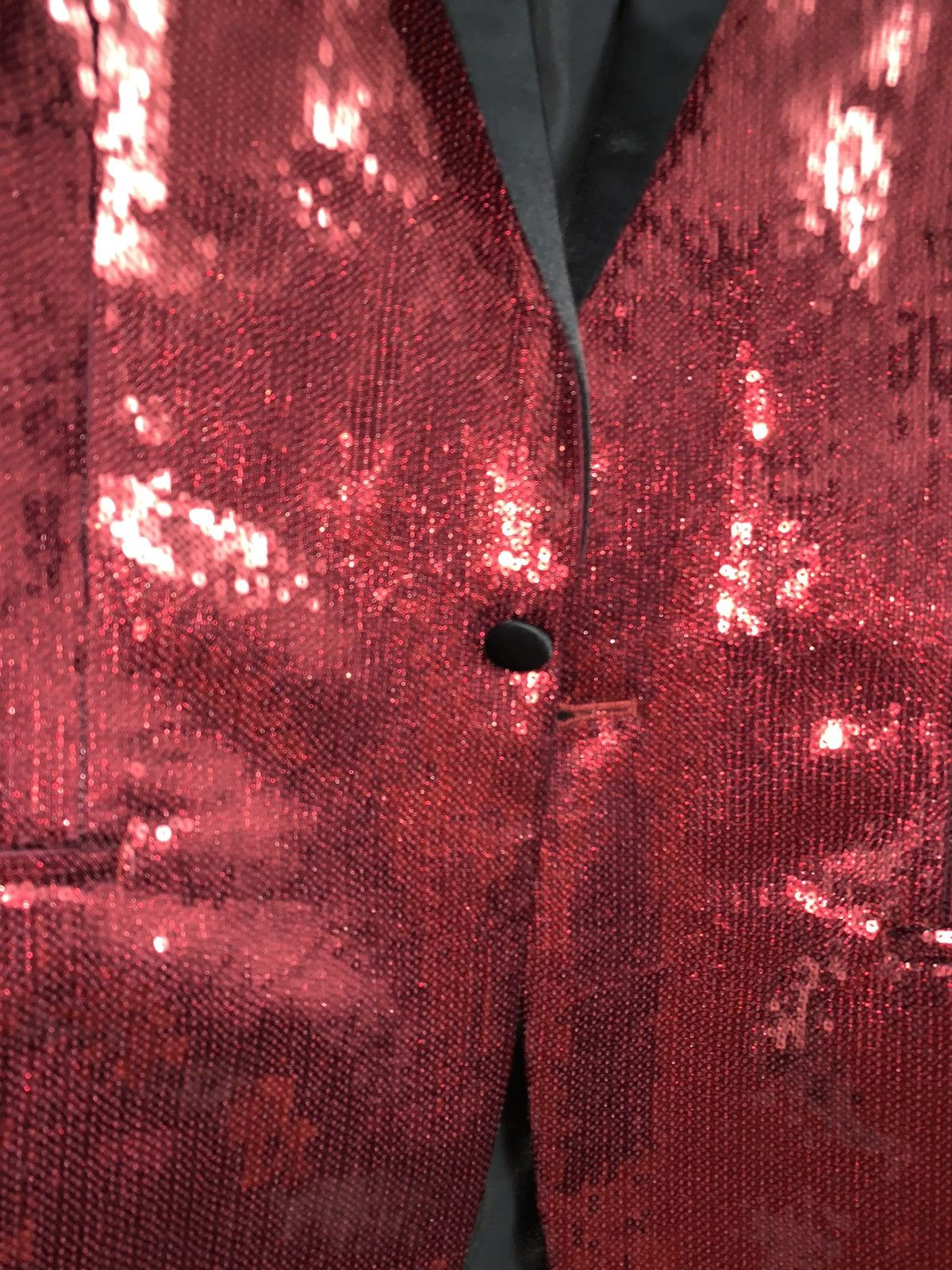 Red Sequence Blazer