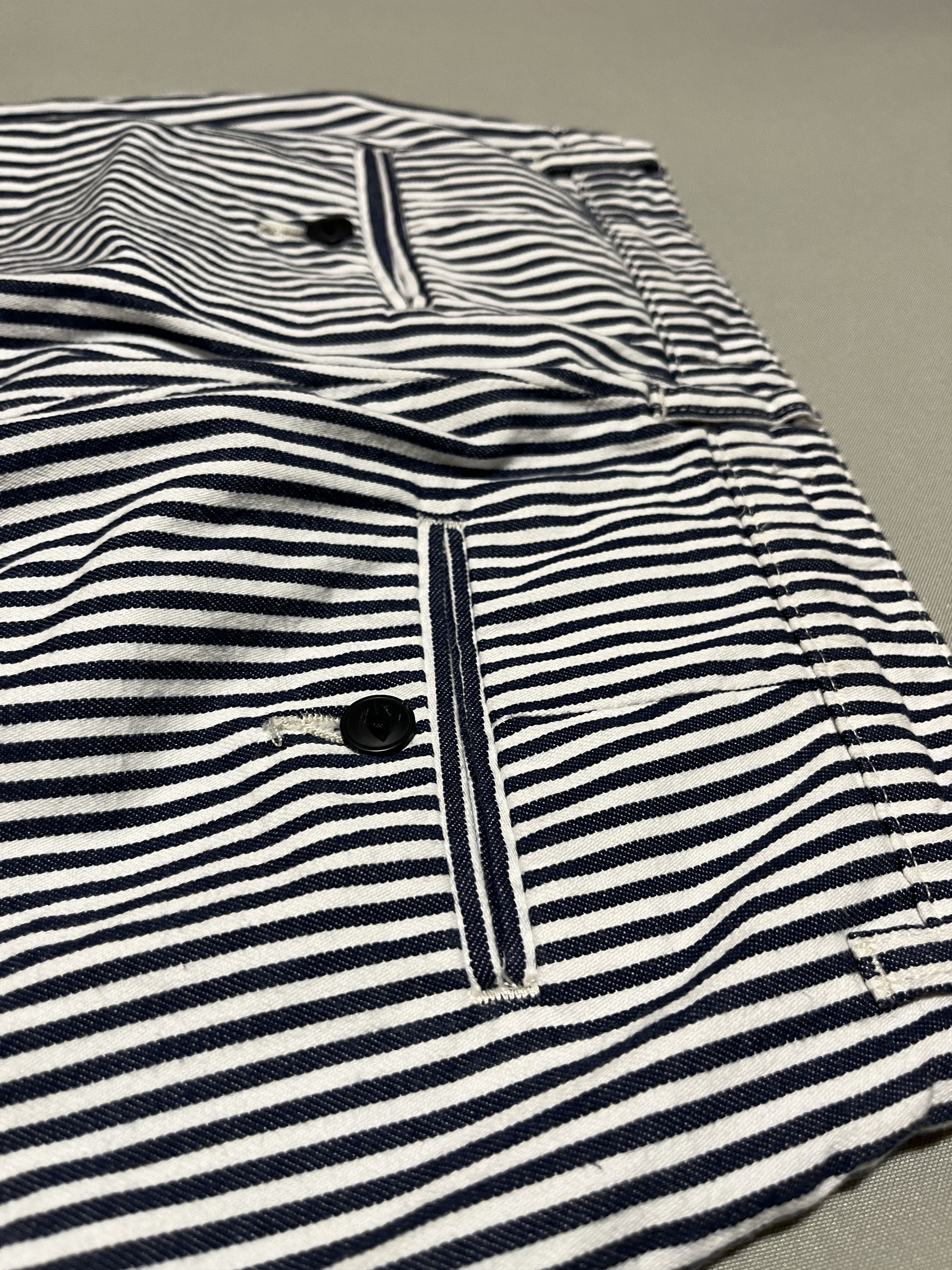 Carhartt Wip Carhartt Work In Progress Striped Sailor Pullman Ankle Pant Size 26" / US 2 / IT 38 - 8 Thumbnail