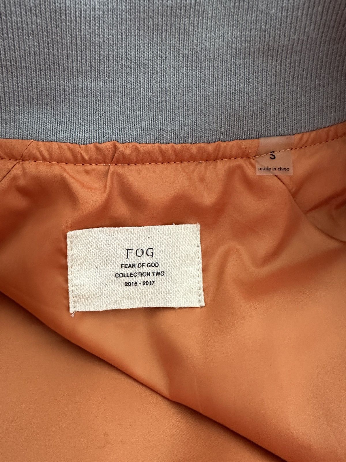 FOG × Fear of God Fear Of God FOG Bomber Collection 2 Size US S / EU 44-46 / 1 - 6 Thumbnail