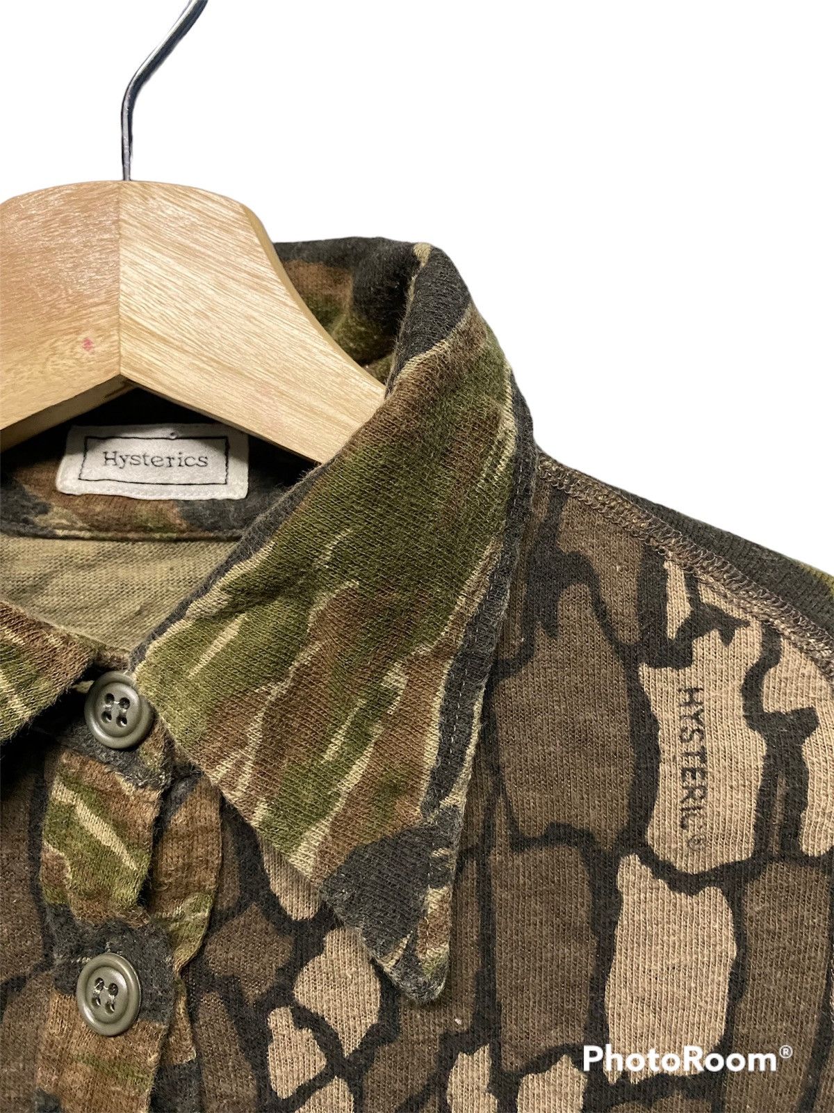 Hysteric Glamour HYSTERIC camouflage stripe shirt Size XS / US 0-2 / IT 36-38 - 4 Thumbnail