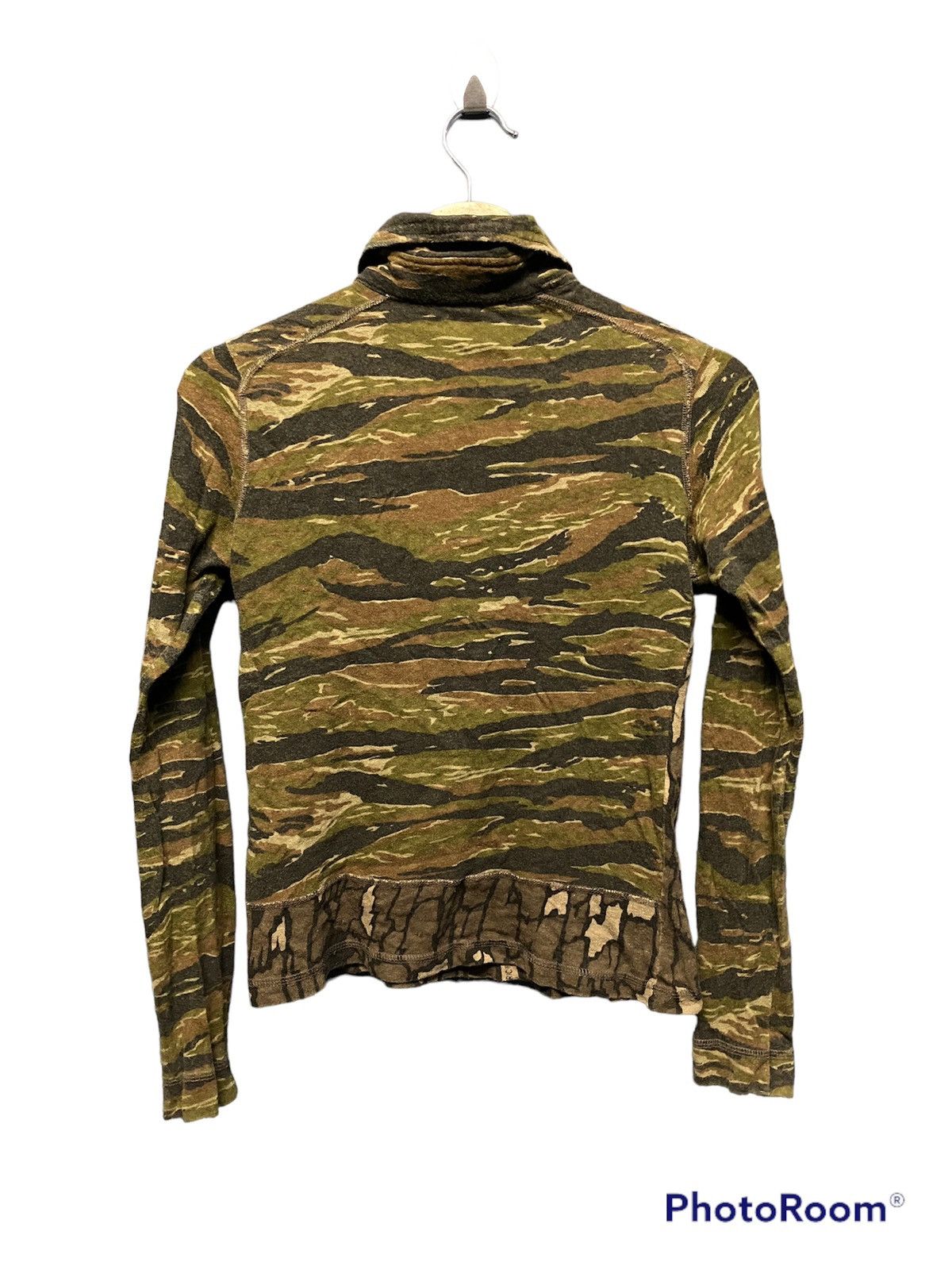 Hysteric Glamour HYSTERIC camouflage stripe shirt Size XS / US 0-2 / IT 36-38 - 2 Thumbnail