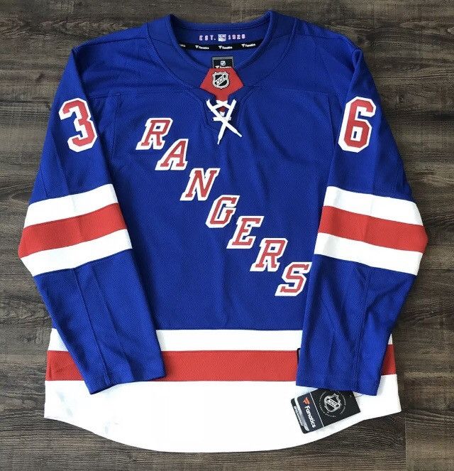 NHL × Vintage BNWT NEW YORK RANGERS LACE EM UP PULL OVER JERSEY RARE SIZE Size US M / EU 48-50 / 2 - 1 Thumbnail
