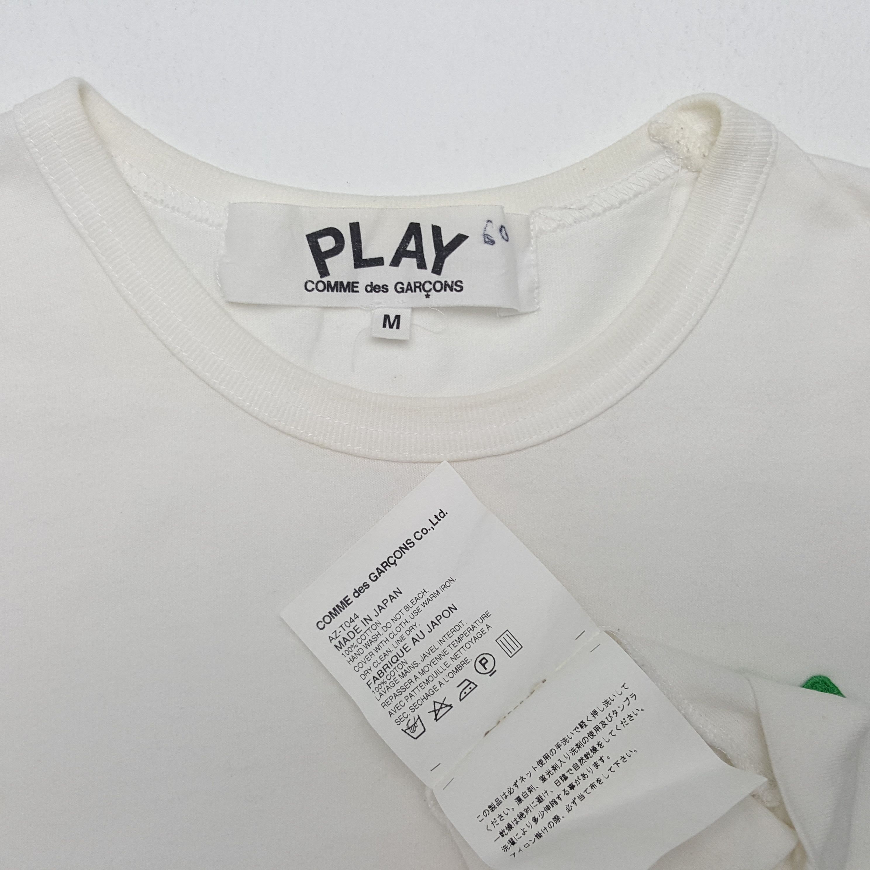 Comme des Garcons Vintage Comme des Garcons Play Tshirt Size US M / EU 48-50 / 2 - 4 Thumbnail
