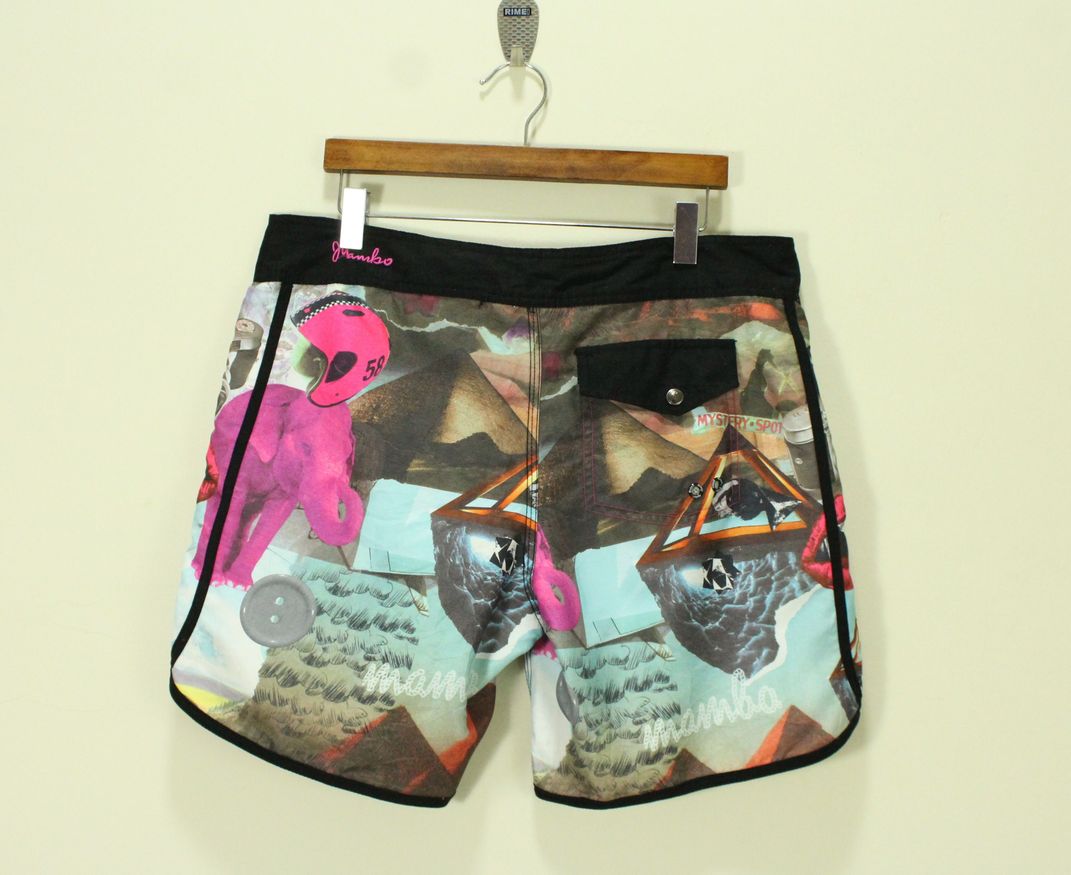 Mambo × Stussy MAMBO Shorts Freemason Logo Mystery Spot Size L Size US 34 / EU 50 - 4 Thumbnail
