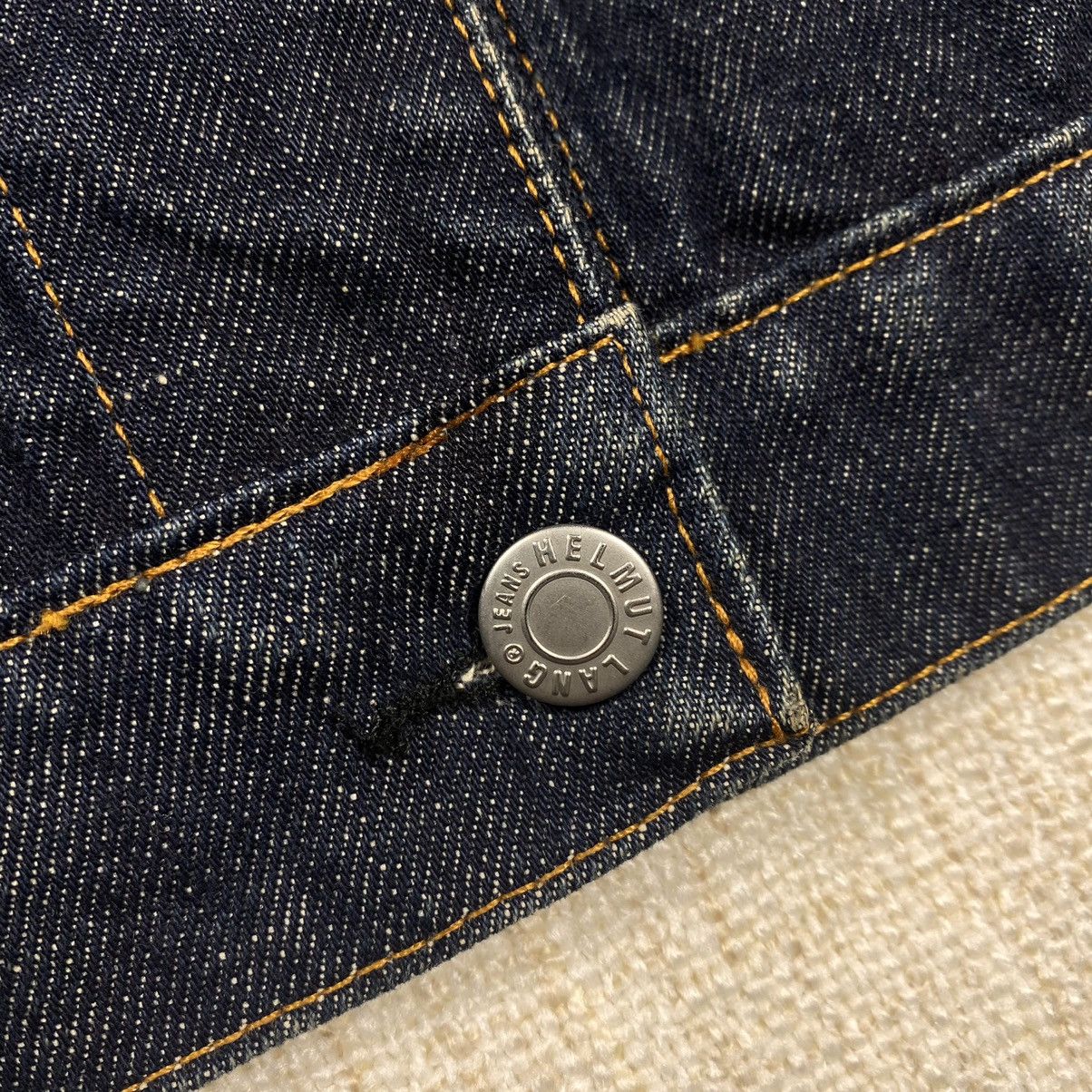 Helmut Lang Authentic Helmut Lang Women Trucker Type III Denim Jacket Size ONE SIZE - 8 Thumbnail