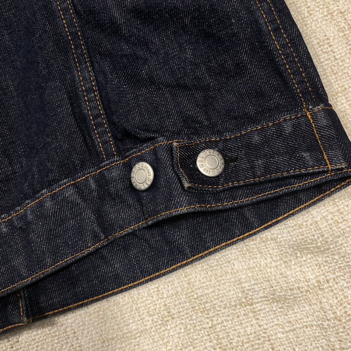 Helmut Lang Authentic Helmut Lang Women Trucker Type III Denim Jacket Size ONE SIZE - 9 Thumbnail