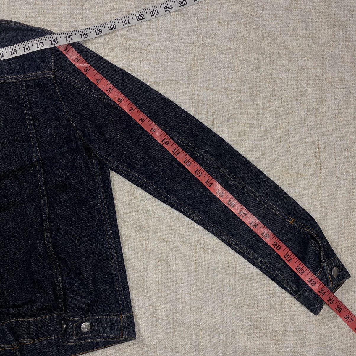 Helmut Lang Authentic Helmut Lang Women Trucker Type III Denim Jacket Size ONE SIZE - 12 Thumbnail