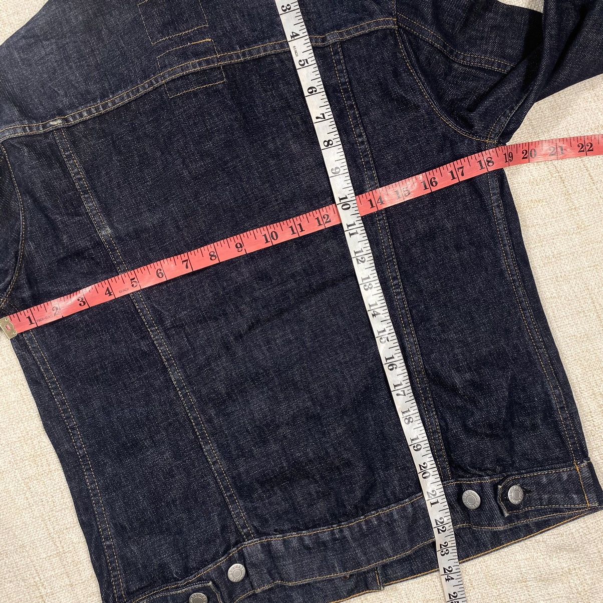 Helmut Lang Authentic Helmut Lang Women Trucker Type III Denim Jacket Size ONE SIZE - 11 Thumbnail