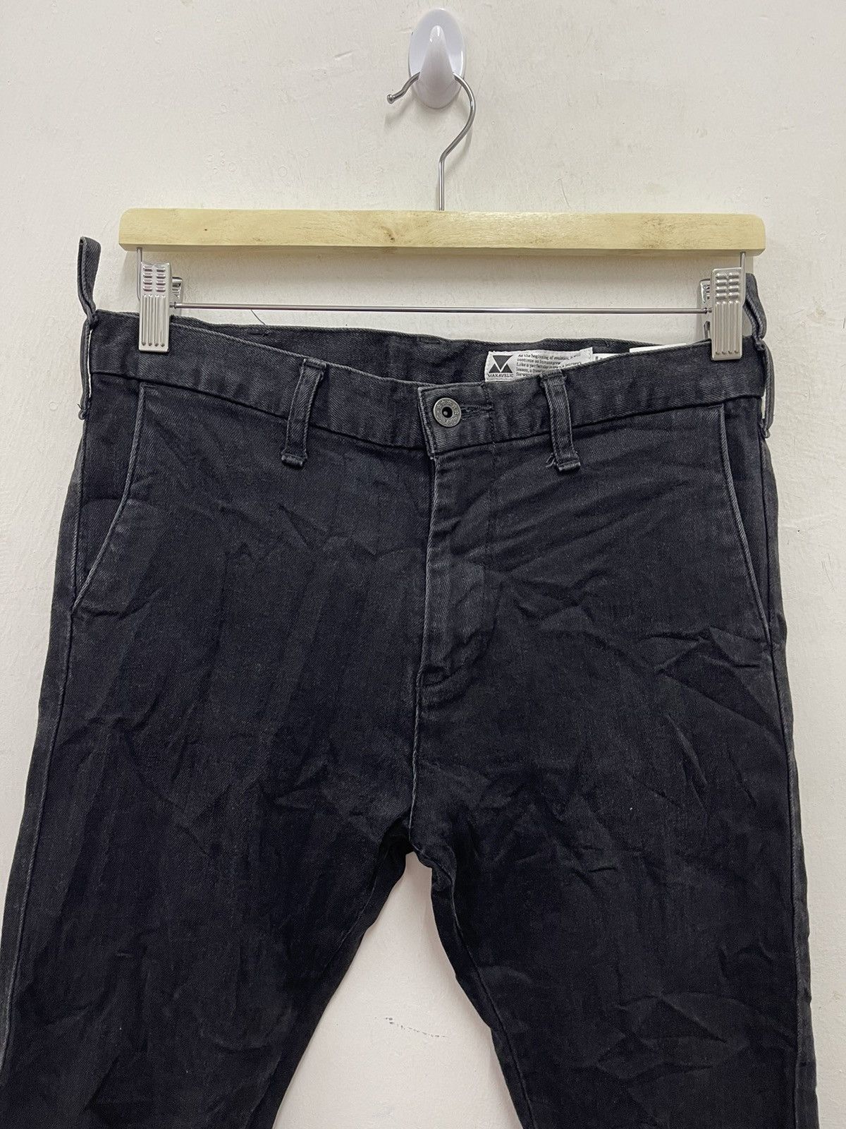 Makaveli Rare Vintage MAKAVELIC Japan True Fake Skinny Size US 30 / EU 46 - 6 Thumbnail