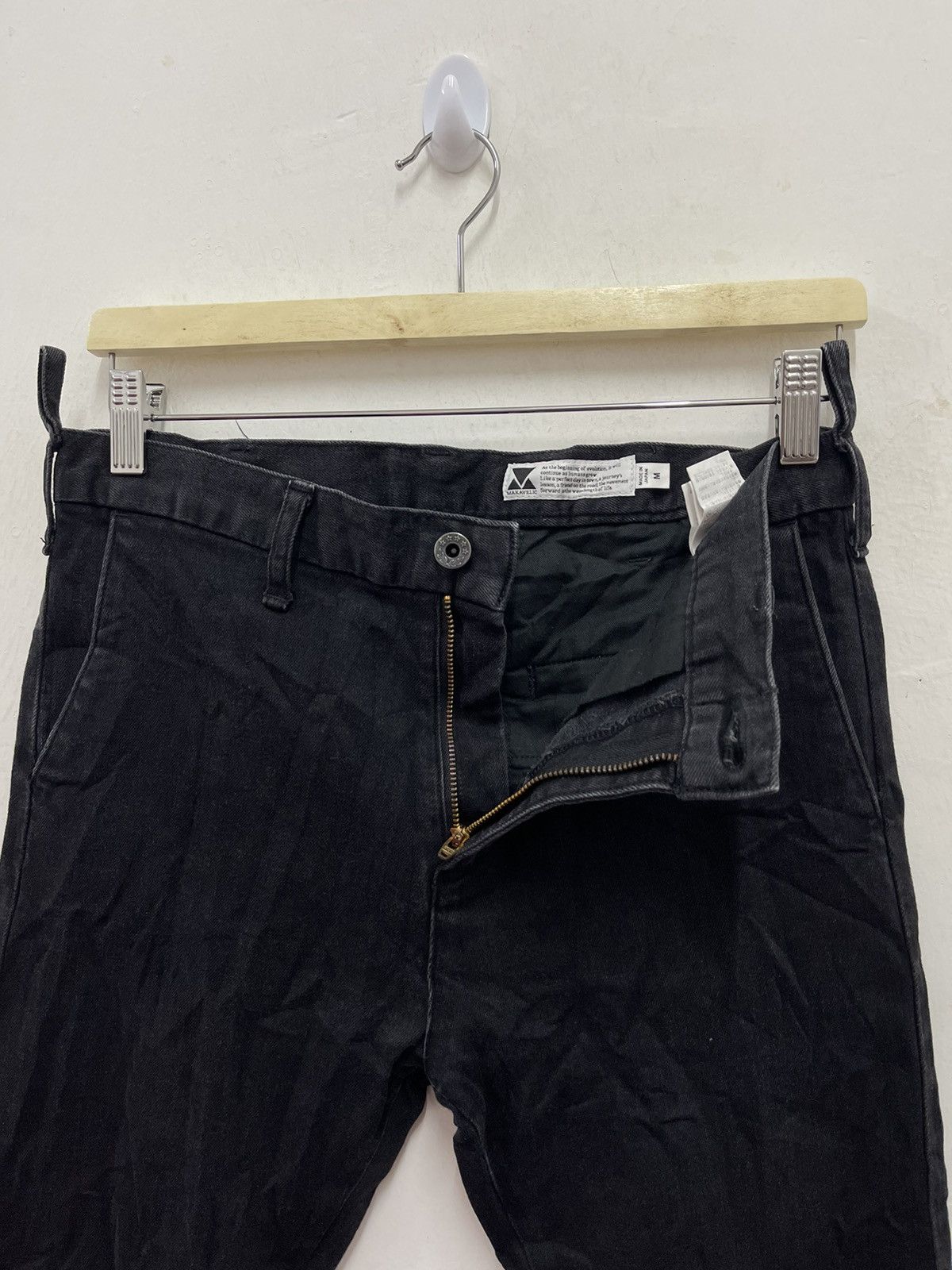 Makaveli Rare Vintage MAKAVELIC Japan True Fake Skinny Size US 30 / EU 46 - 9 Thumbnail