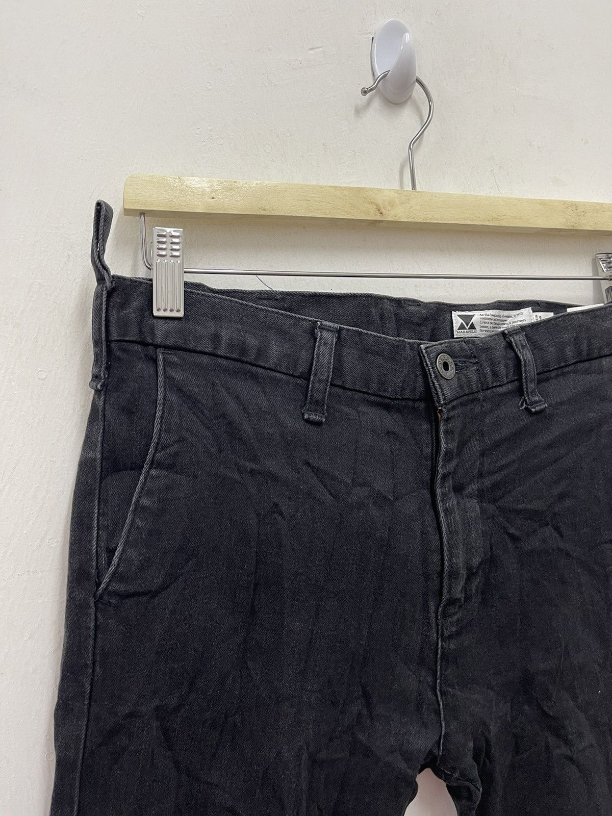 Makaveli Rare Vintage MAKAVELIC Japan True Fake Skinny Size US 30 / EU 46 - 8 Thumbnail