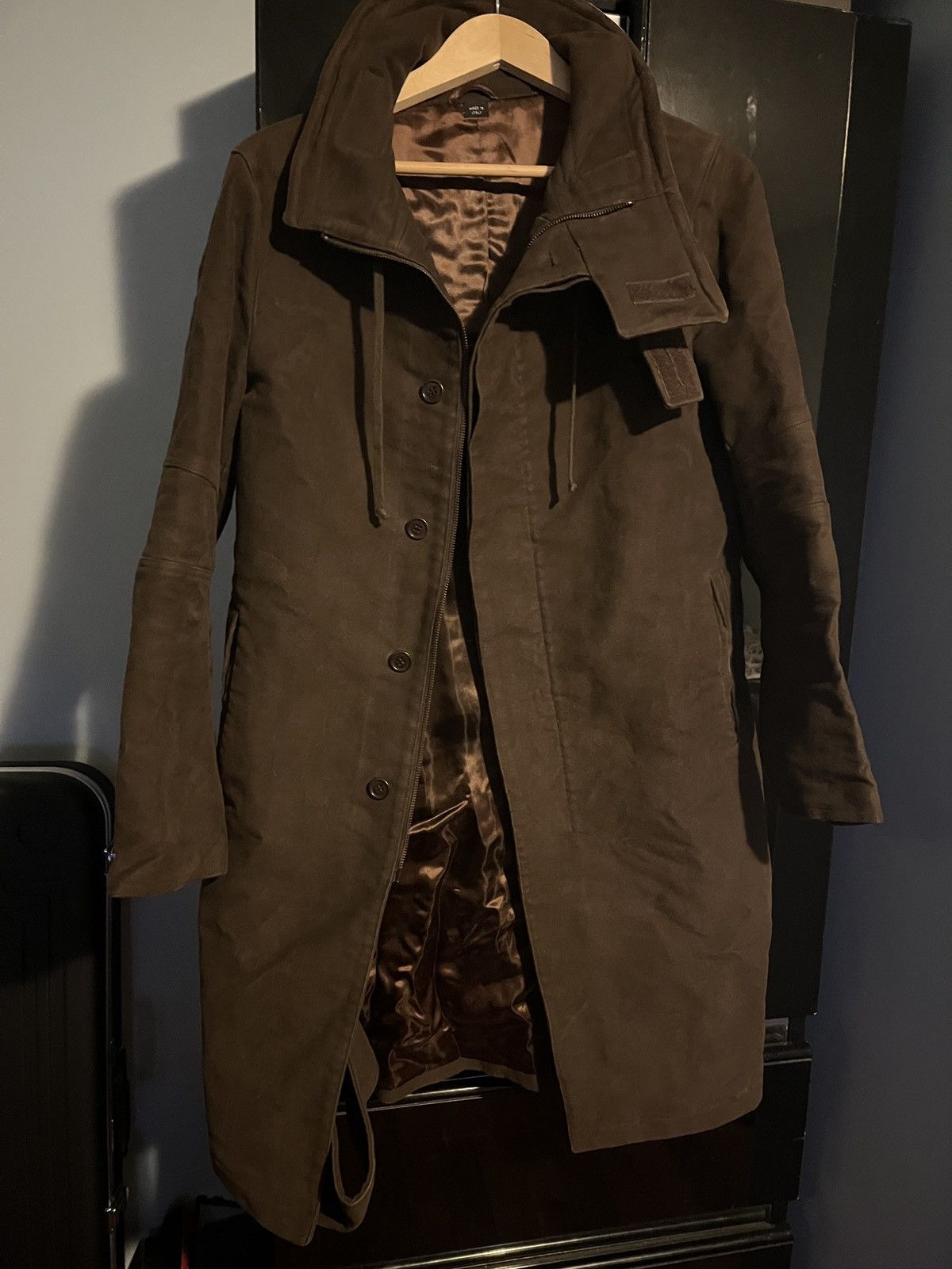 image of Helmut Lang OG 90's Astro Coat in Brown, Men's (Size Small)